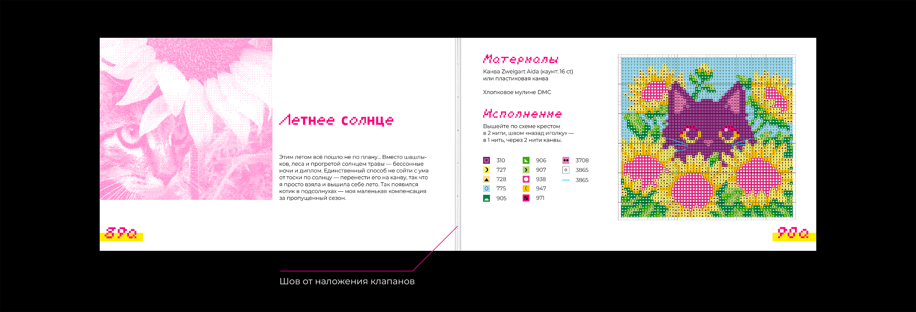 Дизайн многостраничного издания «Вышейте мне кота!» — Изображение №12 — Графика на Dprofile