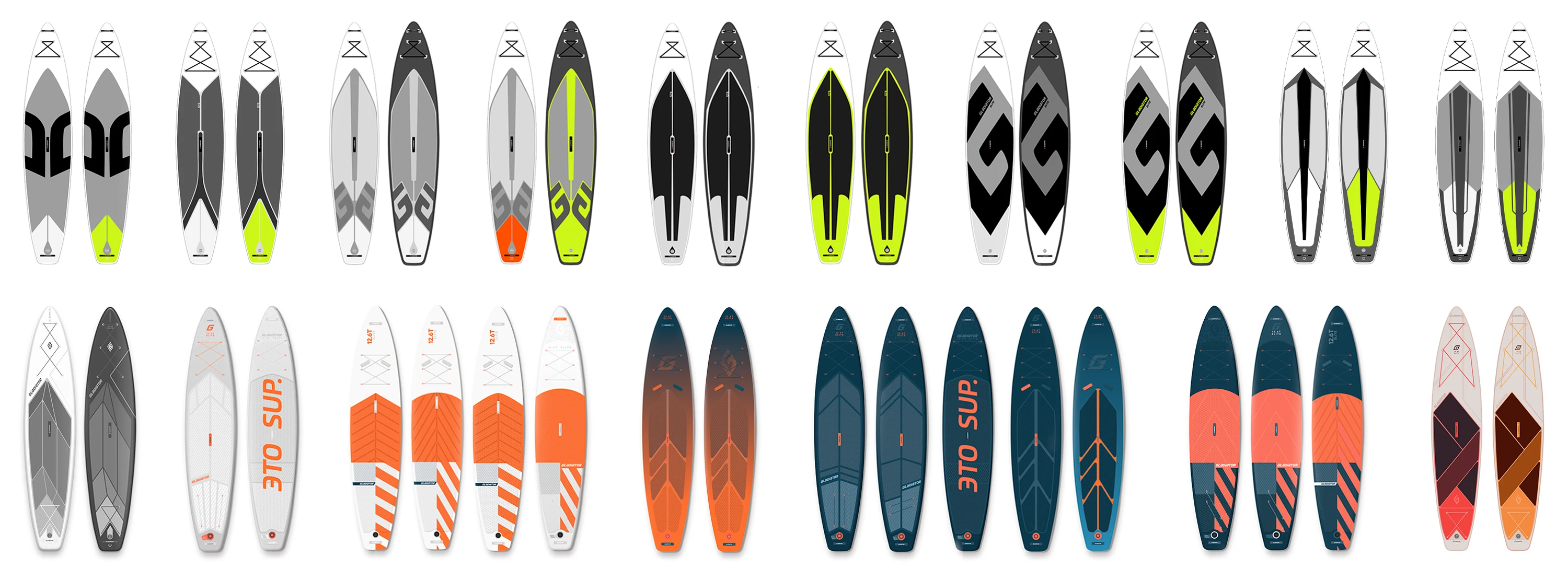 ELITE, SUP-BOARDS | GLADIATOR, 2025 — Изображение №11 — Графика, Промдизайн на Dprofile
