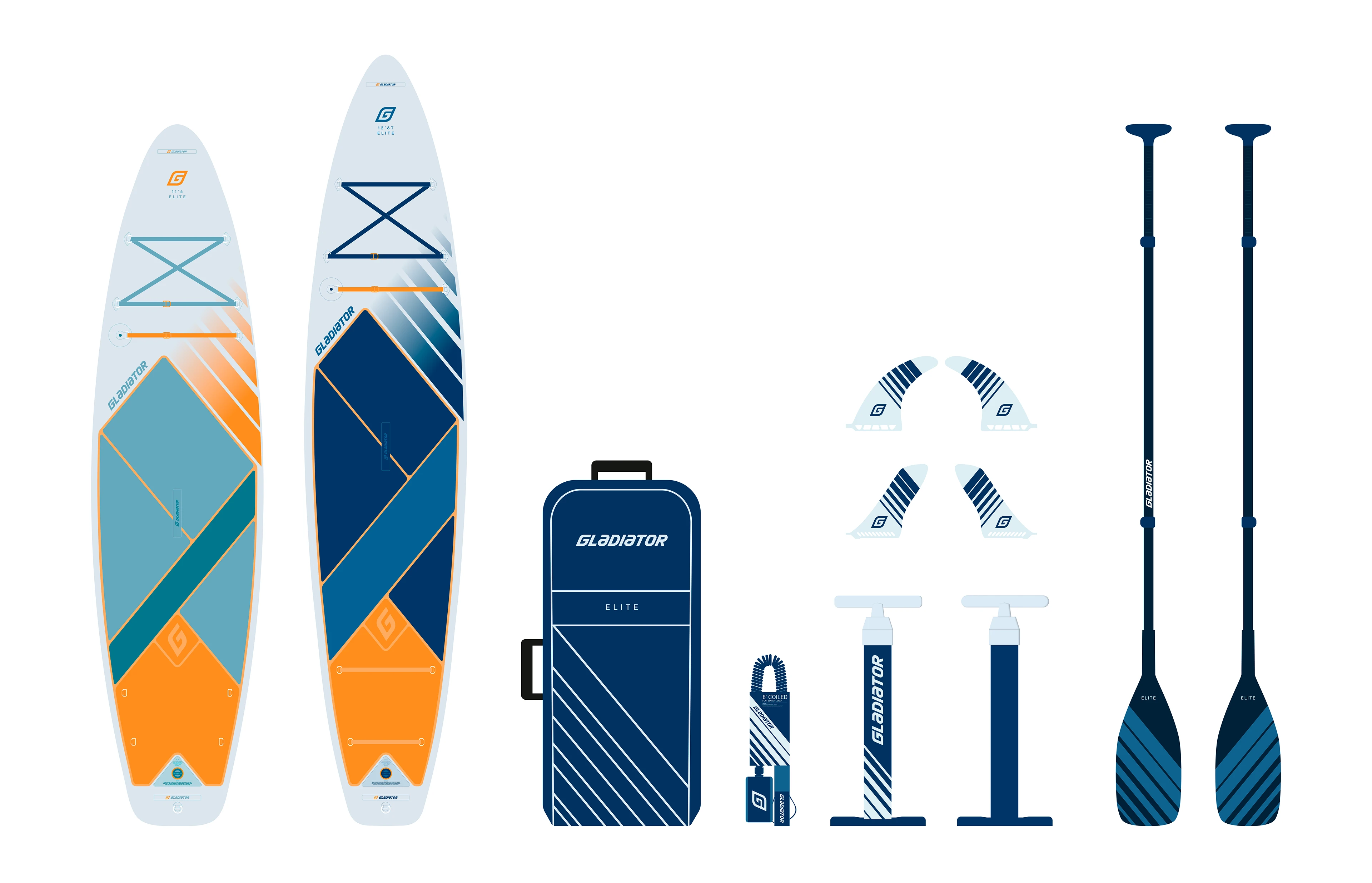 ELITE, SUP-BOARDS | GLADIATOR, 2025 — Изображение №2 — Графика, Промдизайн на Dprofile