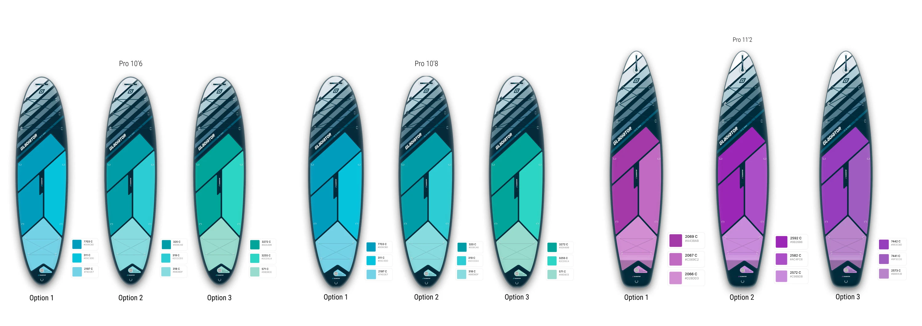 PRO, SUP-BOARDS | GLADIATOR, 2025 — Изображение №11 — Графика, Промдизайн на Dprofile