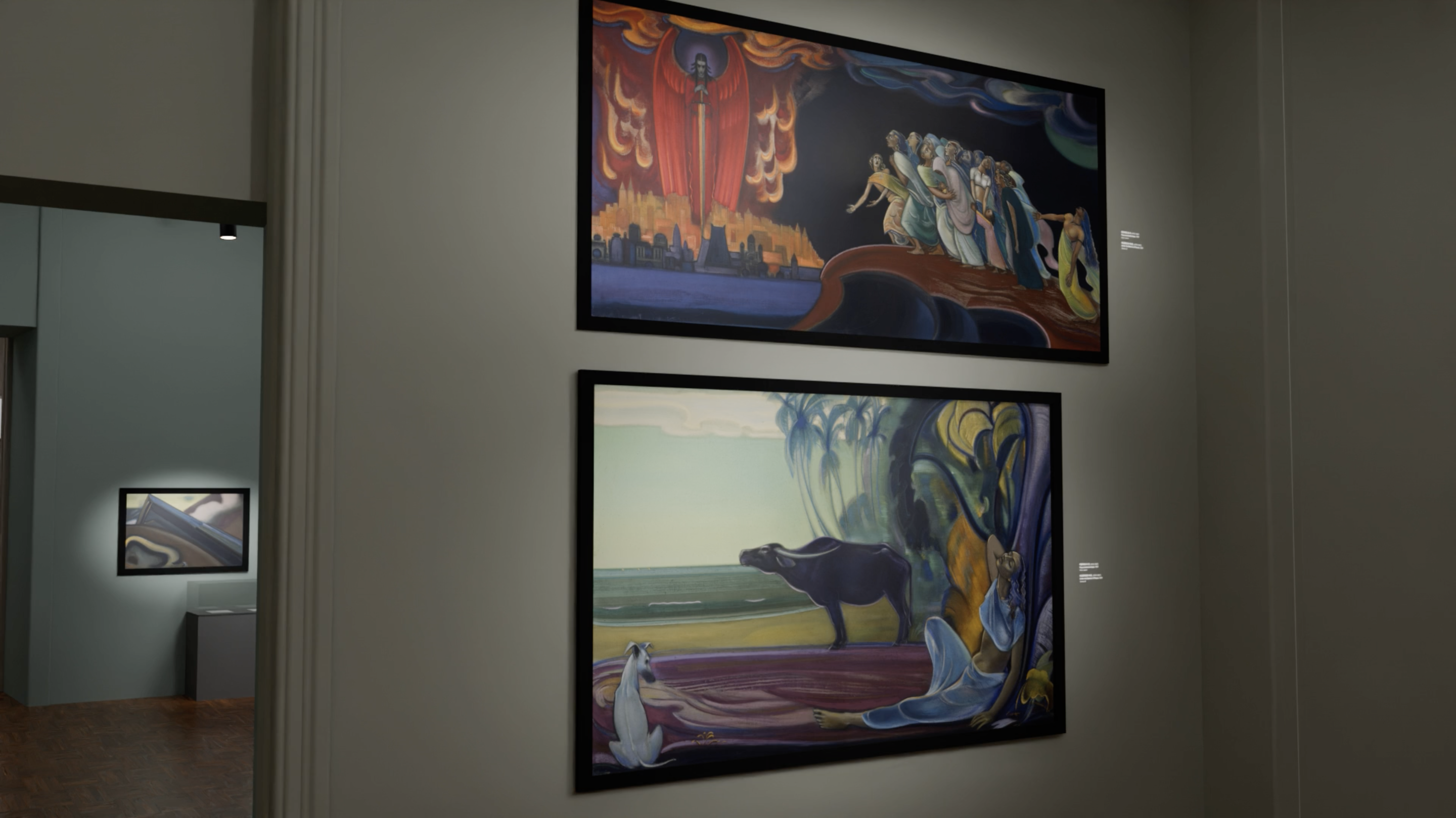 Музей имени Н. К. Рериха Международного Центра Рерихов — Изображение №17 — 3D, Анимация на Dprofile