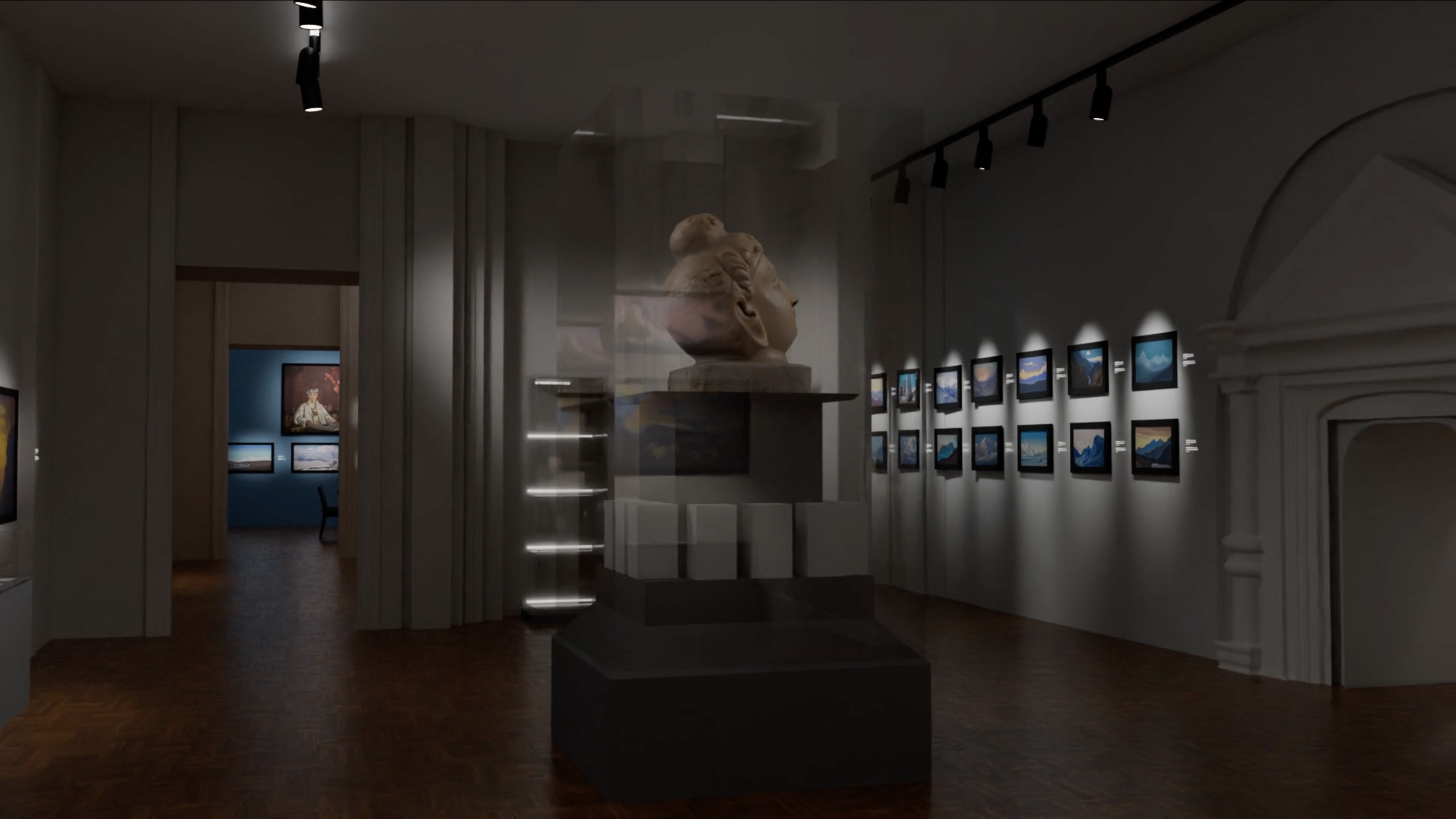 Музей имени Н. К. Рериха Международного Центра Рерихов — Изображение №5 — 3D, Анимация на Dprofile