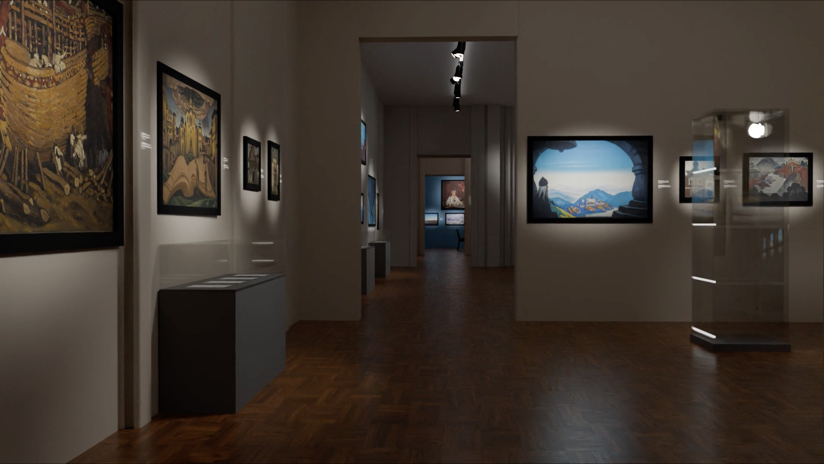 Музей имени Н. К. Рериха Международного Центра Рерихов — Изображение №3 — 3D, Анимация на Dprofile