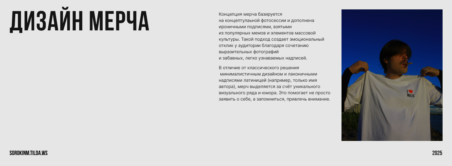 Сайт портфолио. Михаил Сорокин — Изображение №7 — Интерфейсы, Брендинг на Dprofile