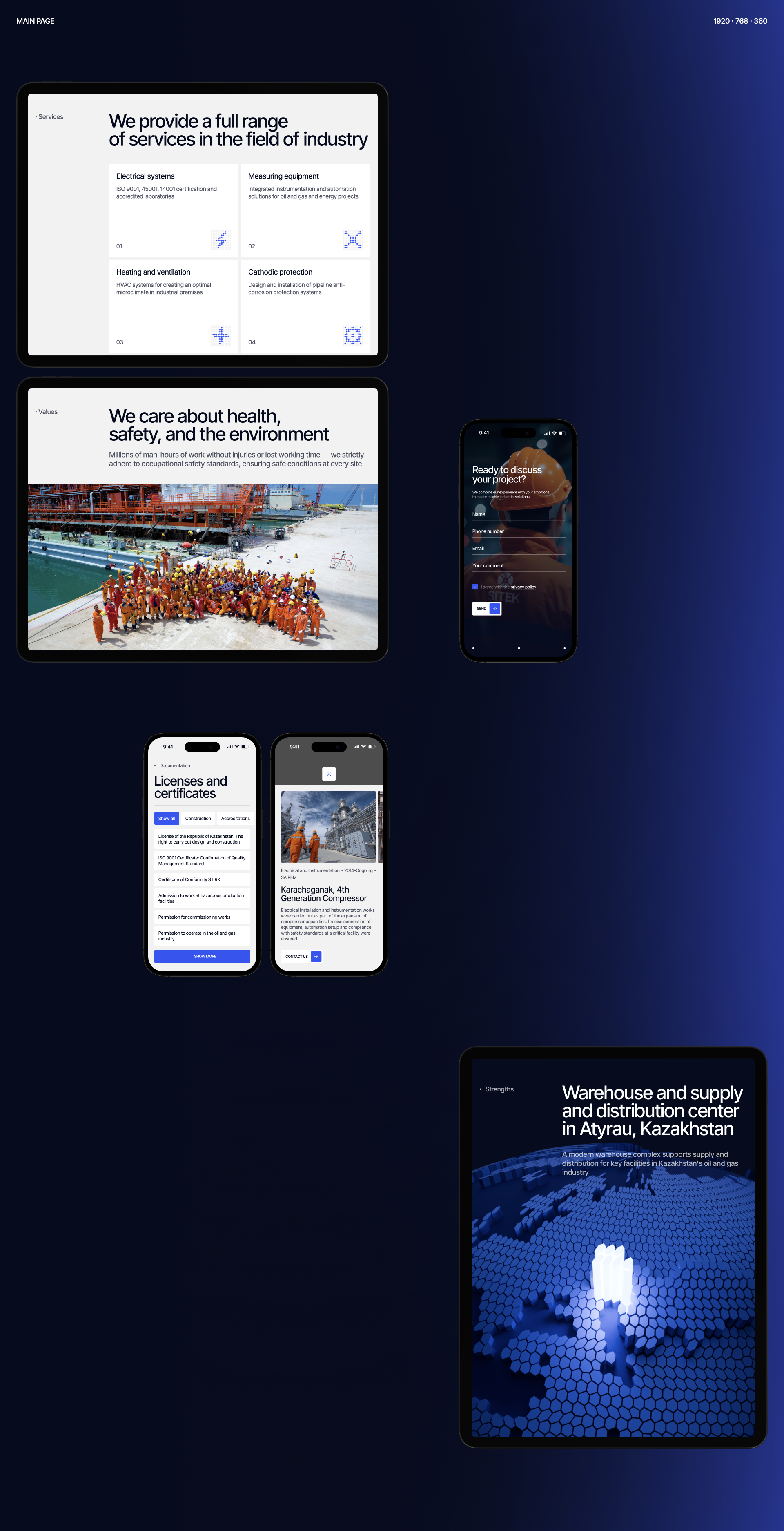 SITEK — Изображение №5 — Интерфейсы, Брендинг на Dprofile