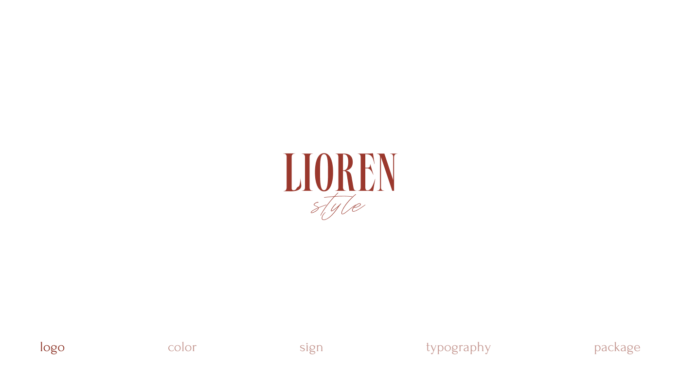 Branding for clothing brand | Lioren Style — Изображение №2 — Брендинг на Dprofile