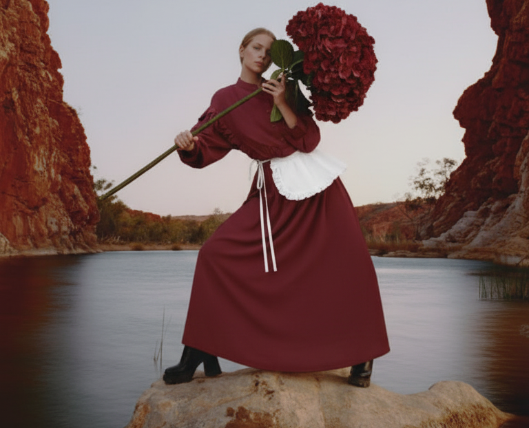 Нейрофотосессия для бренда женской одежды — Интерфейсы, Иллюстрация на Dprofile