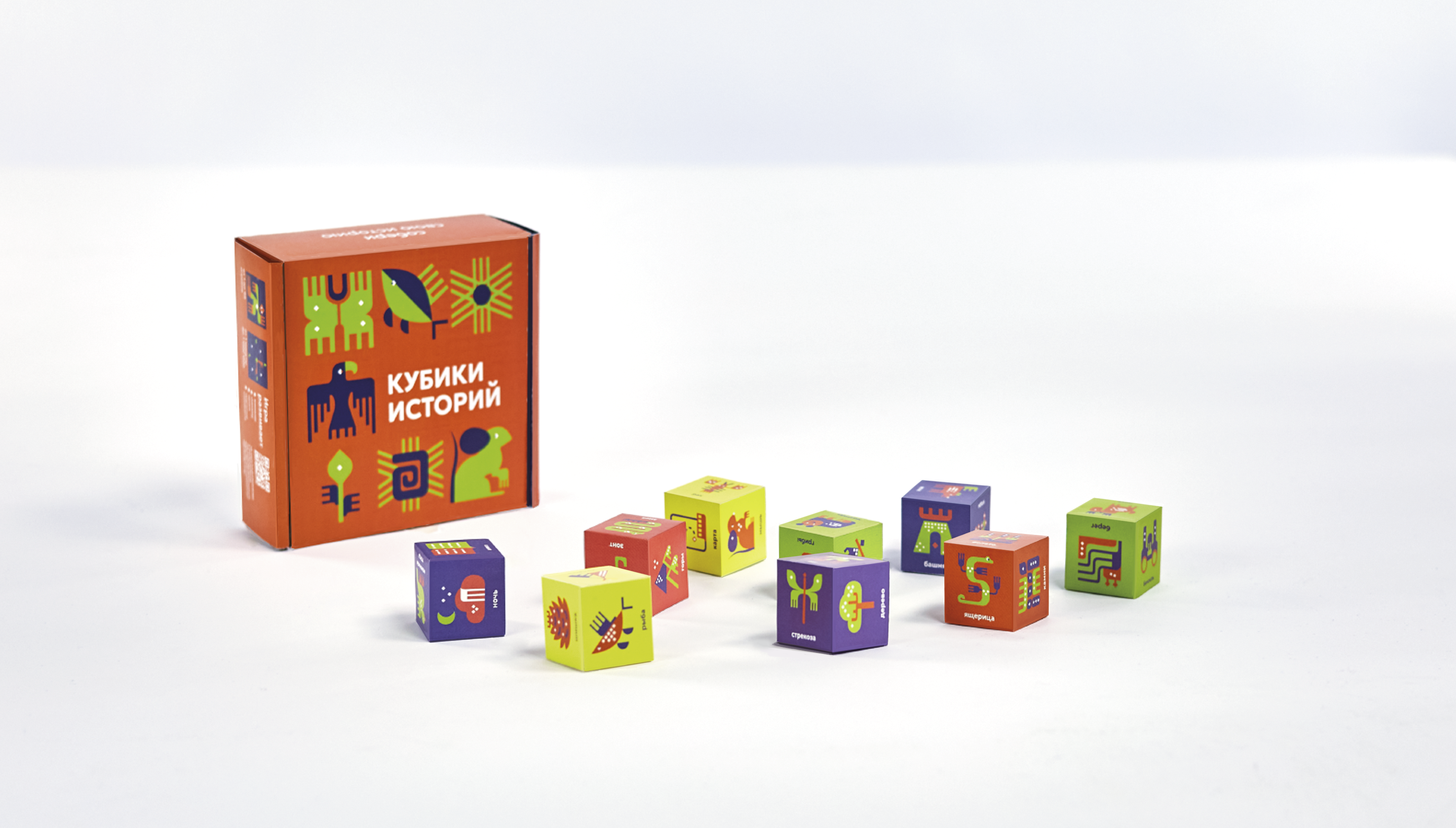 Дизайн настольной игры "Кубики Историй" — Изображение №16 — Брендинг, Графика на Dprofile