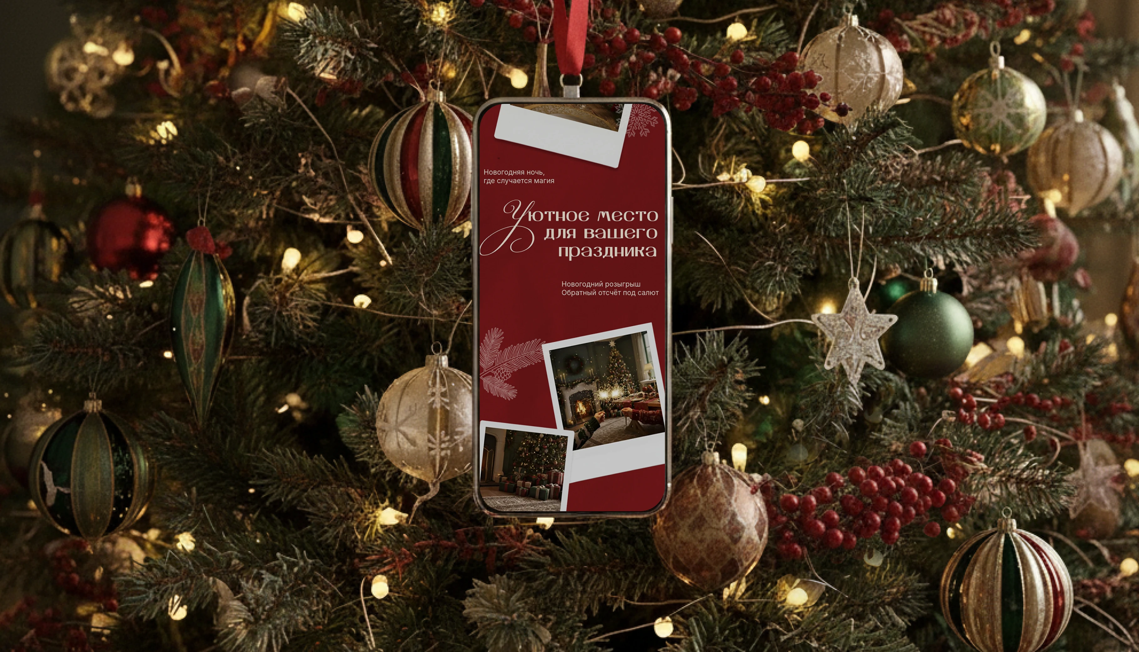 Новогодний сайт | Сайт Новый Год — Изображение №3 — Интерфейсы на Dprofile