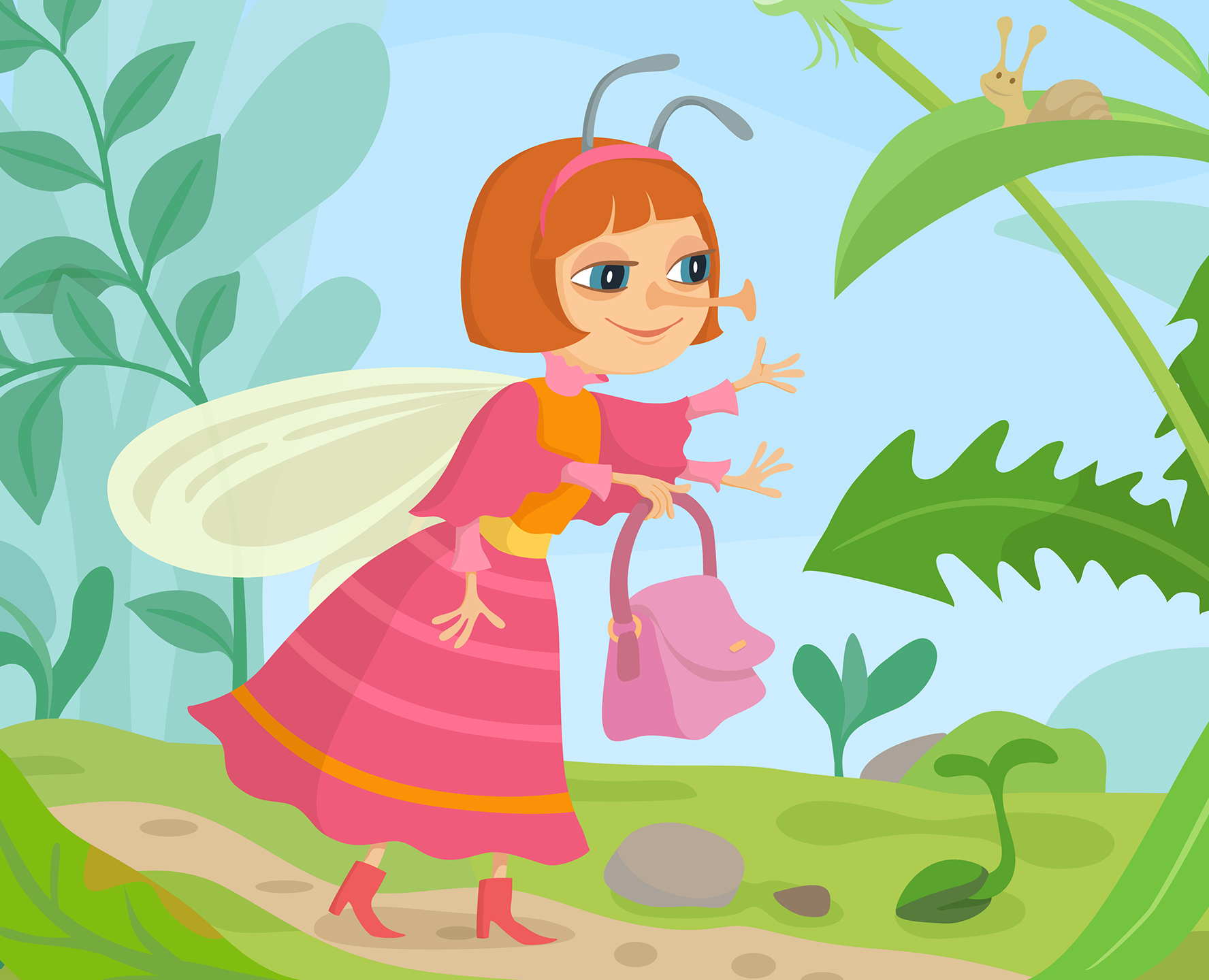 Иллюстрации к «Мухе-Цокотухе», электронное издание на Dprofile