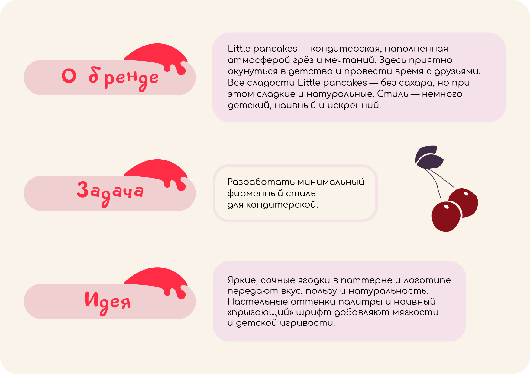 Little pancakes | Фирменный стиль — Изображение №2 — Брендинг, Графика на Dprofile