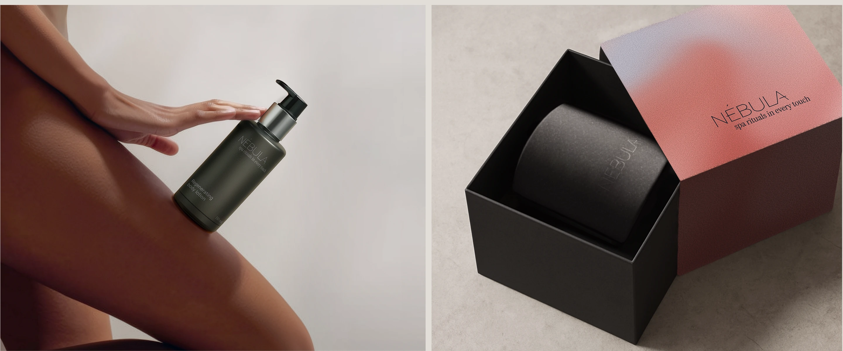 NEBULA брендинг айдентика упаковка — Изображение №7 — Брендинг на Dprofile