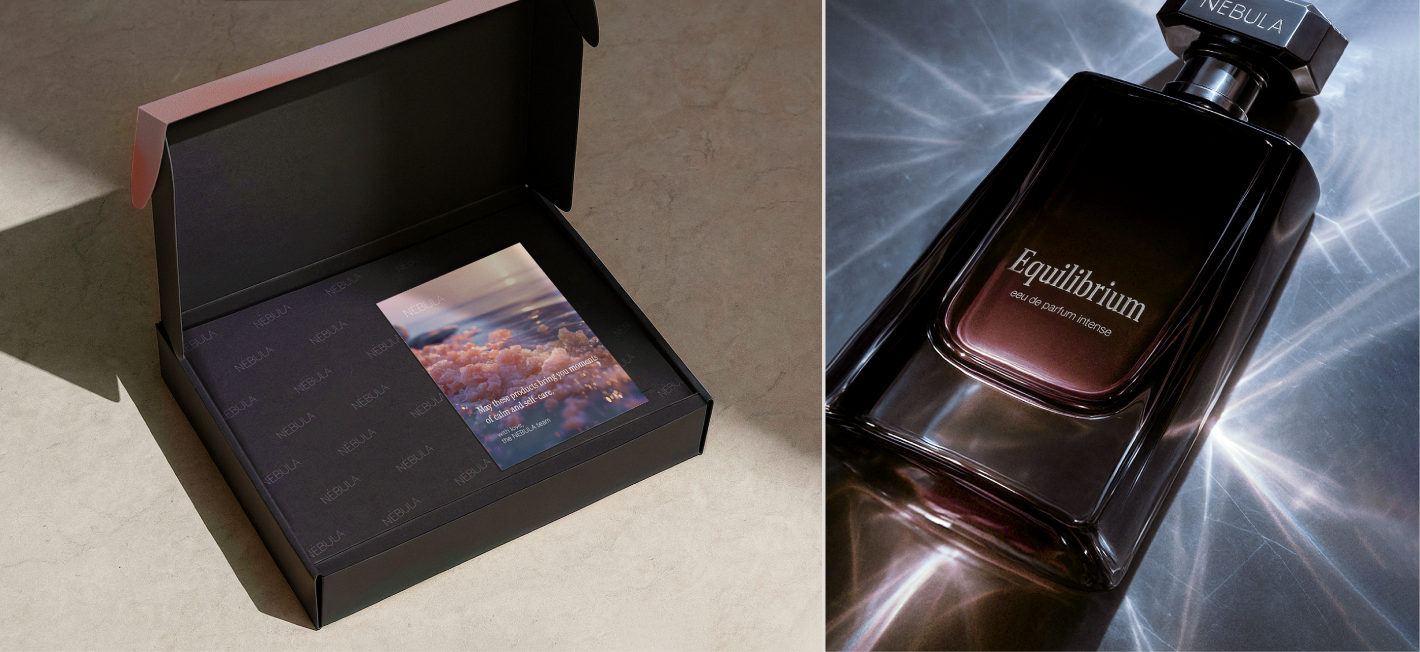 NEBULA брендинг айдентика упаковка — Изображение №13 — Брендинг на Dprofile
