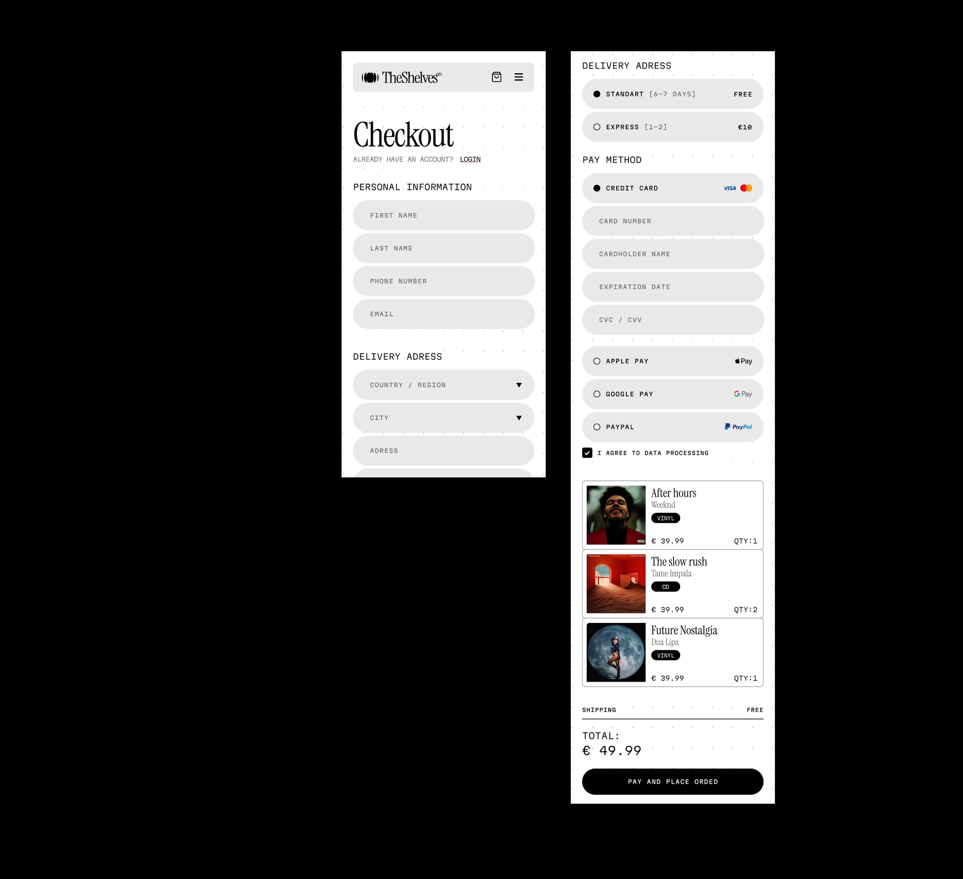 TheShelves℗ — Изображение №9 — Интерфейсы, Анимация на Dprofile