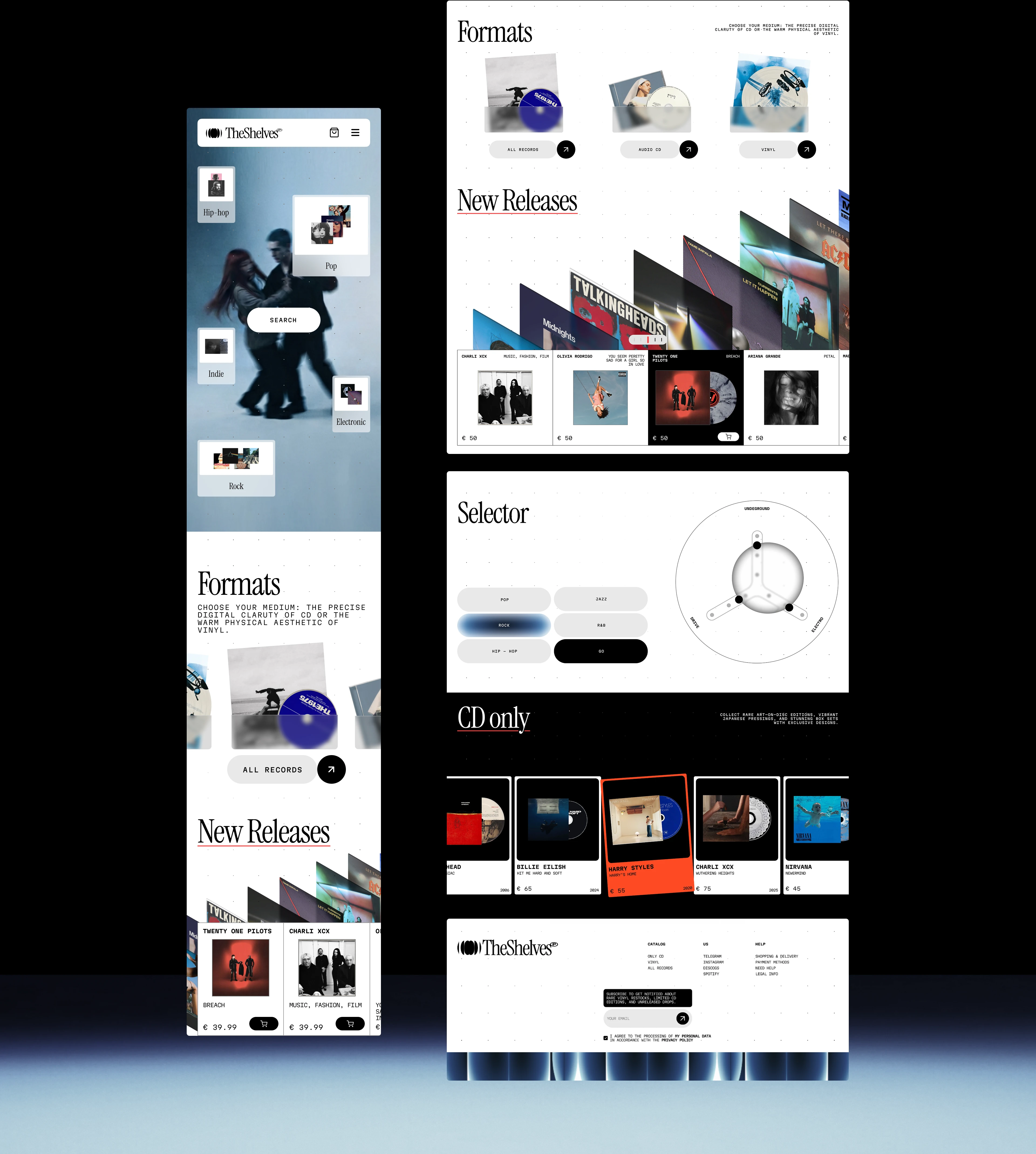 TheShelves℗ — Изображение №2 — Интерфейсы, Анимация на Dprofile