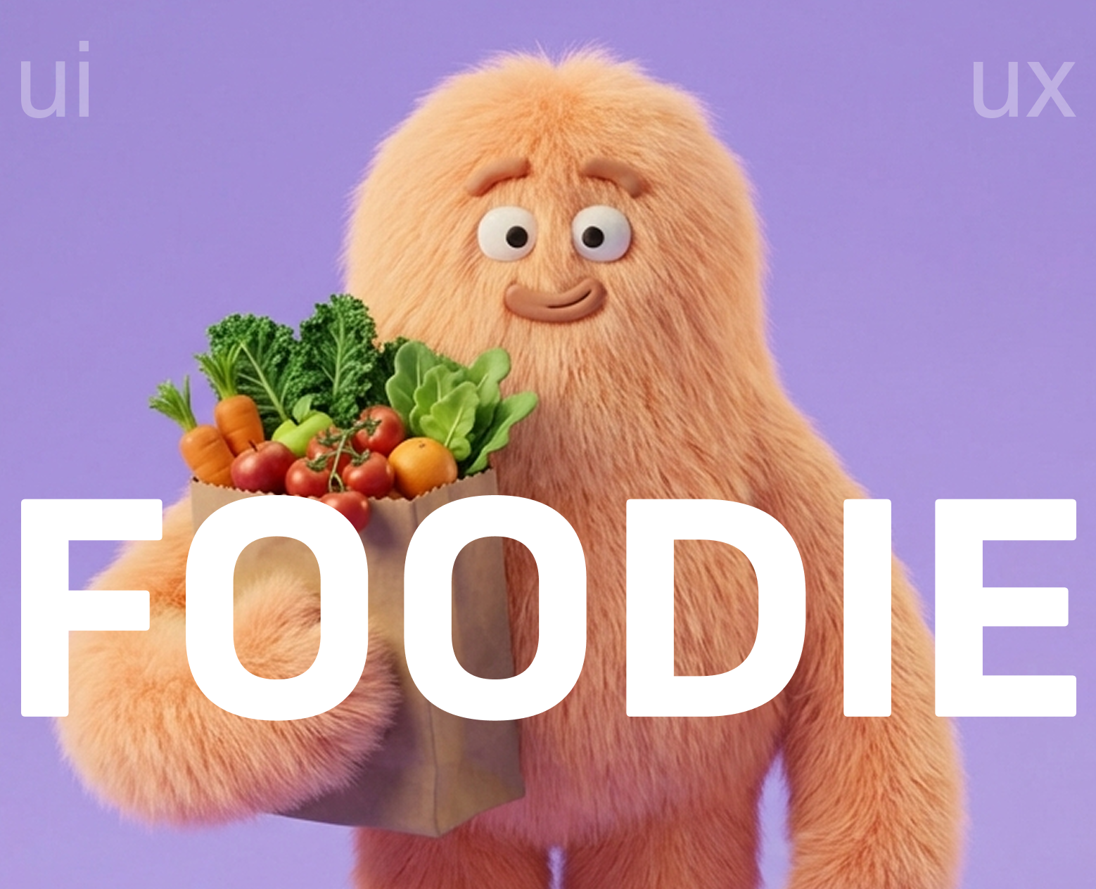 Foodie - cервис планирования питания с AI-ассистентом. UI/UX case на Dprofile