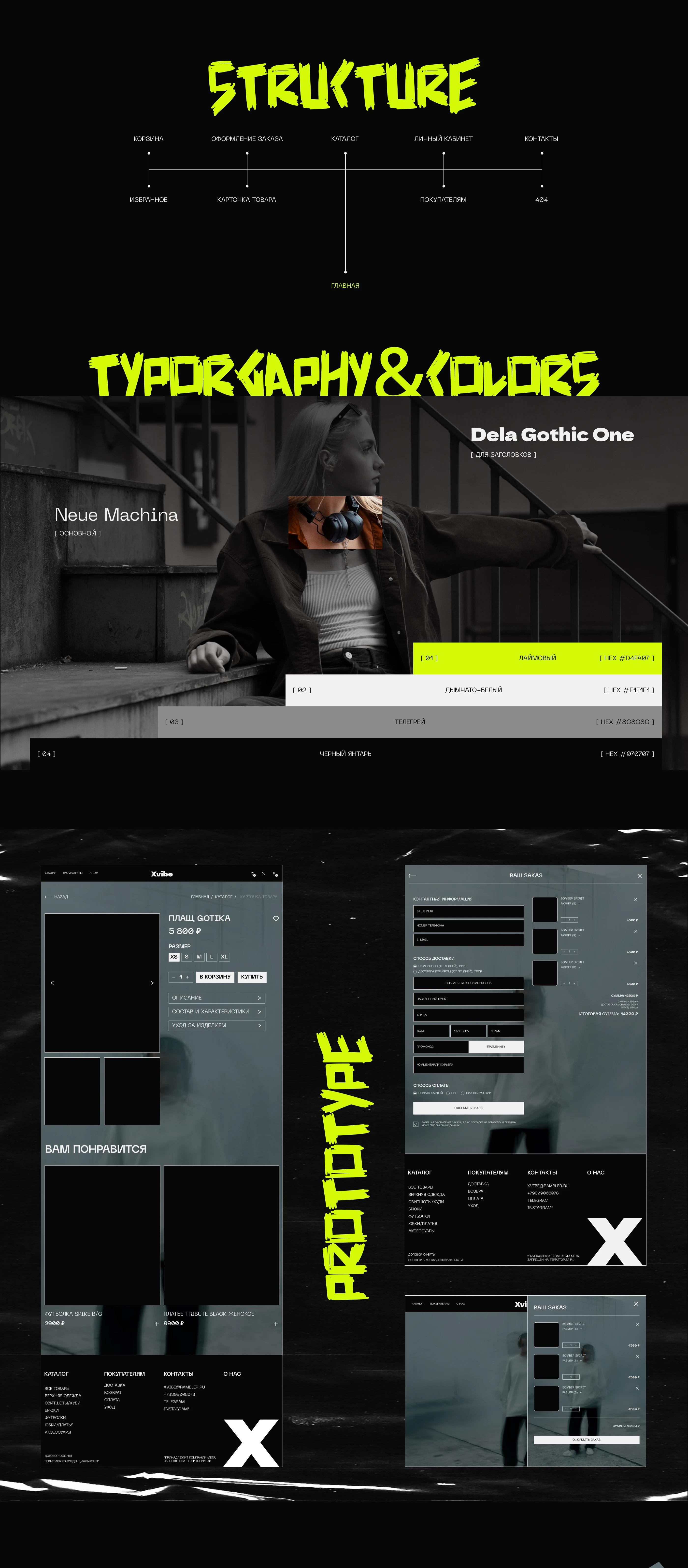 Интернет магазин молодежной одежды — Изображение №2 — Интерфейсы на Dprofile