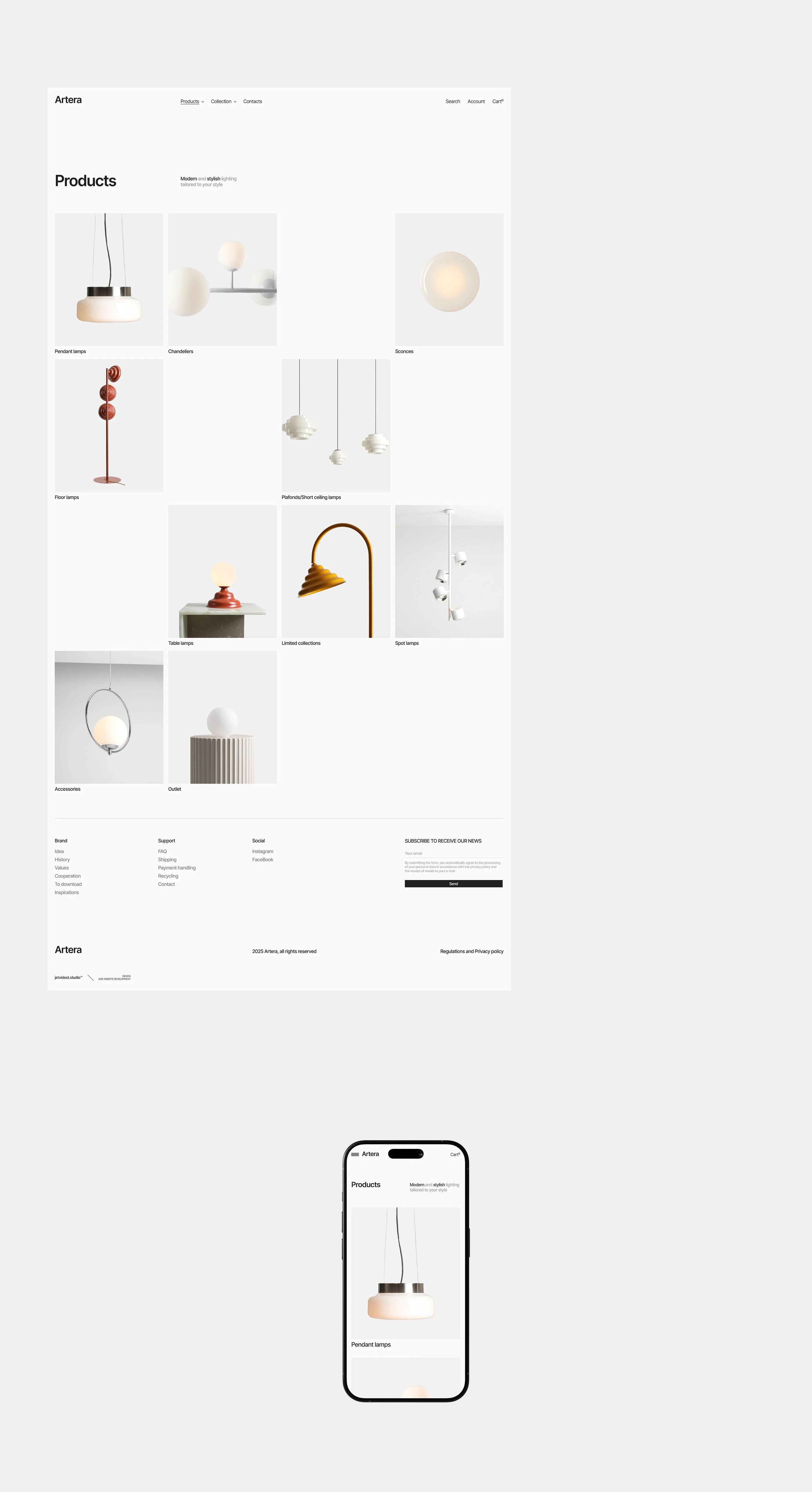 Artera — Изображение №7 — Интерфейсы на Dprofile