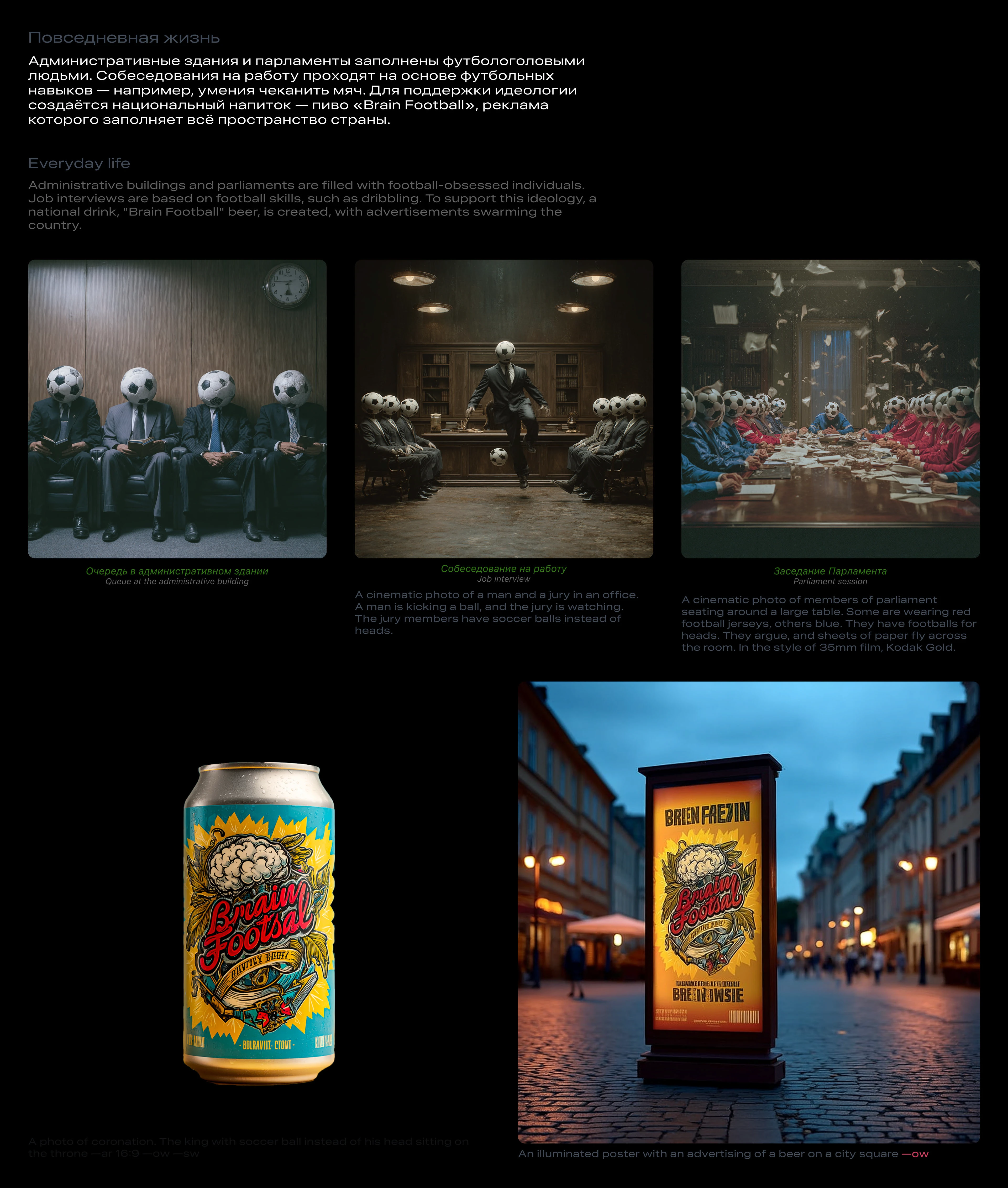 Футбол головного мозга | Midjourney AI — Изображение №12 — Иллюстрация, Графика на Dprofile