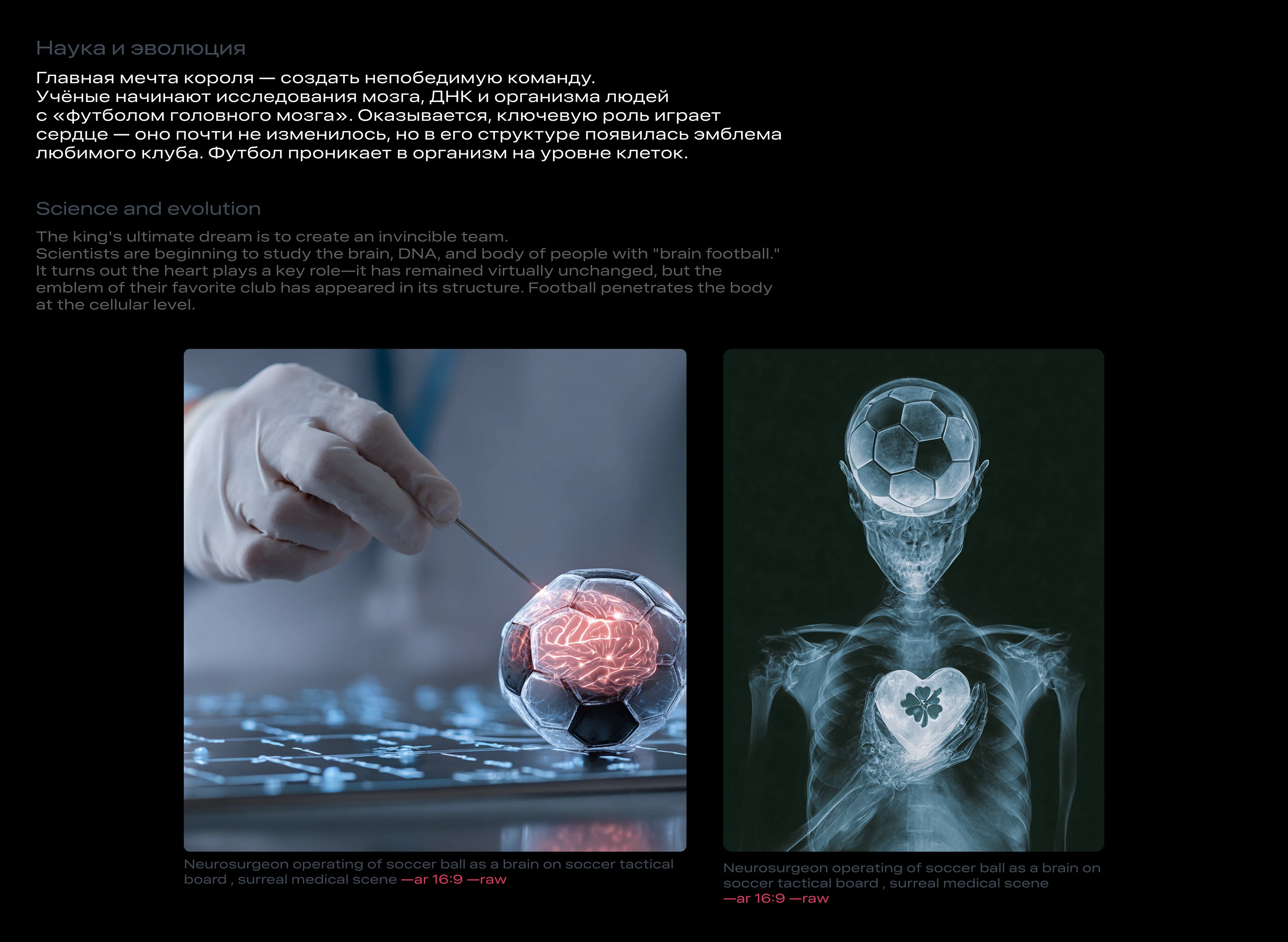 Футбол головного мозга | Midjourney AI — Изображение №14 — Иллюстрация, Графика на Dprofile