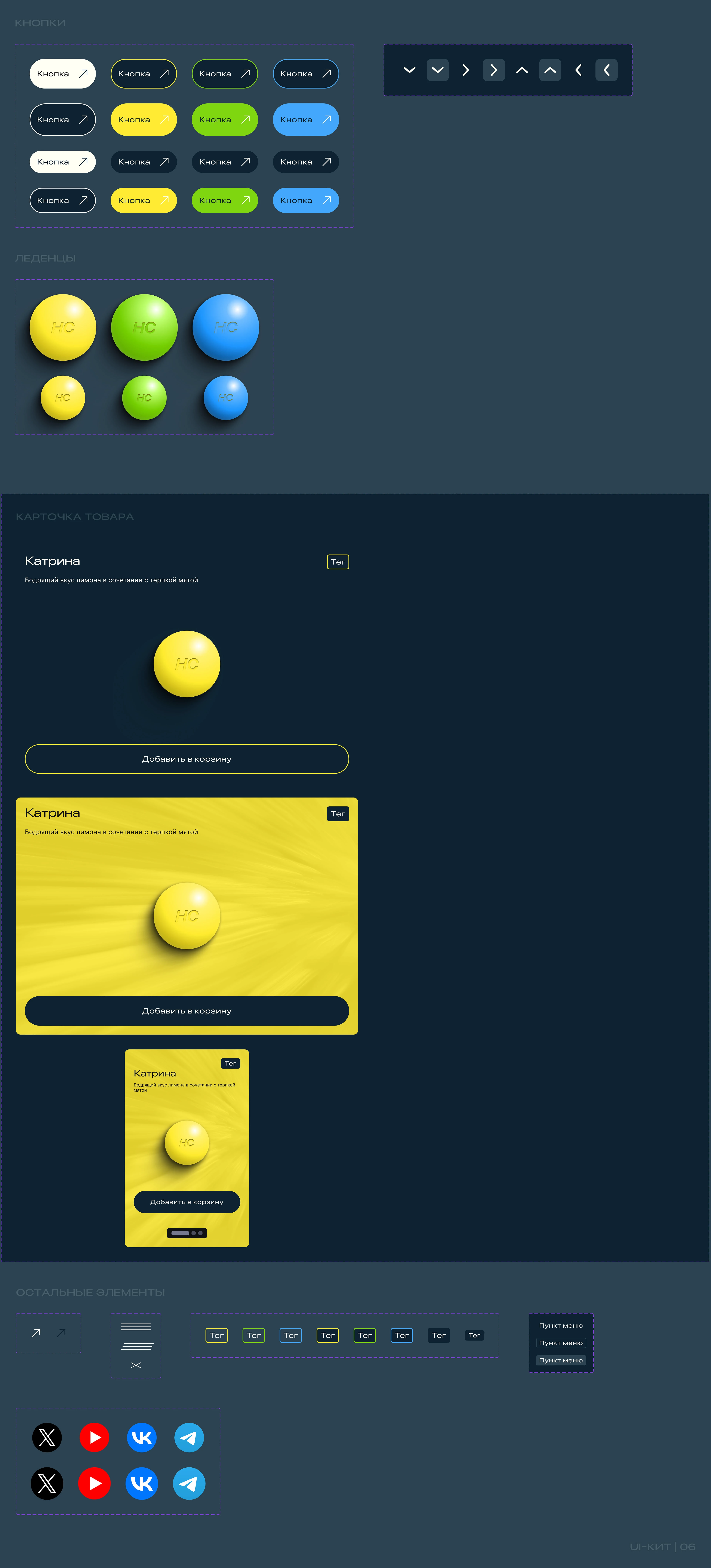 Лендинг "HURRICANDY" — Изображение №12 — Интерфейсы, Брендинг на Dprofile
