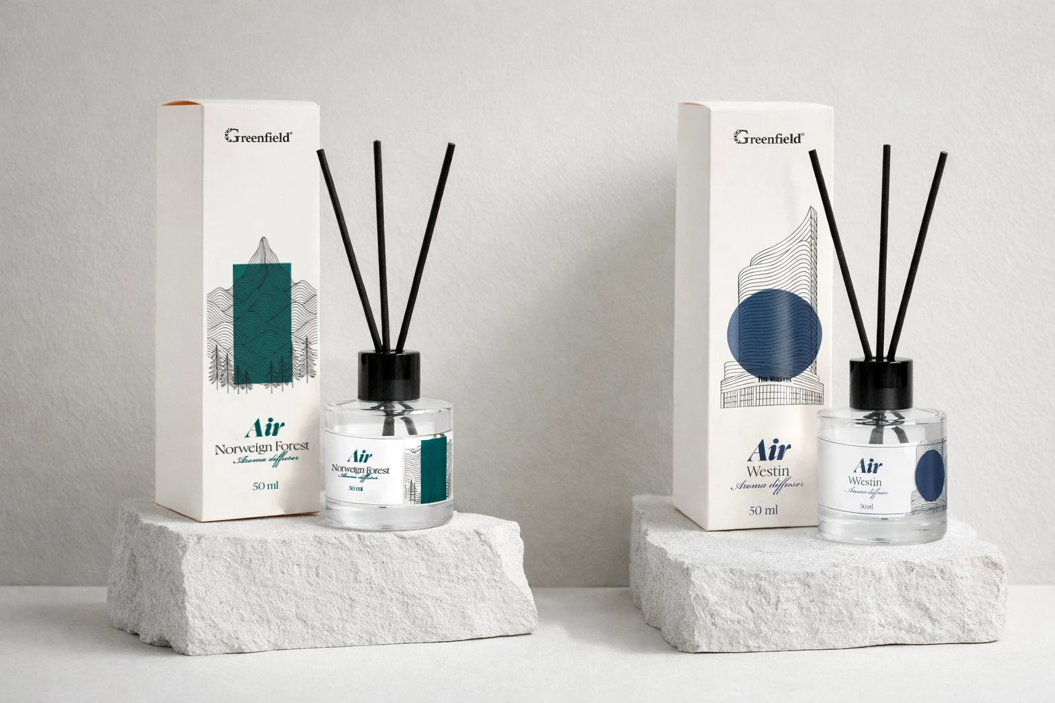 Упаковка ароматических диффузоров для дома — Изображение №3 — Брендинг, Промдизайн на Dprofile