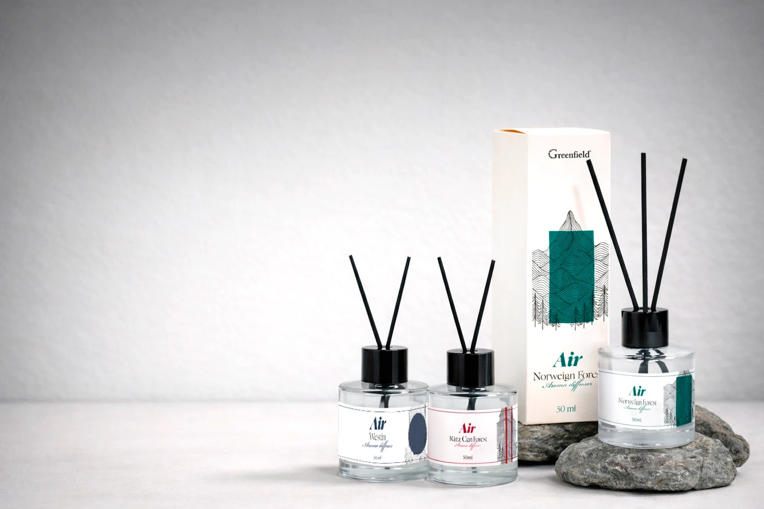 Упаковка ароматических диффузоров для дома — Изображение №1 — Брендинг, Промдизайн на Dprofile