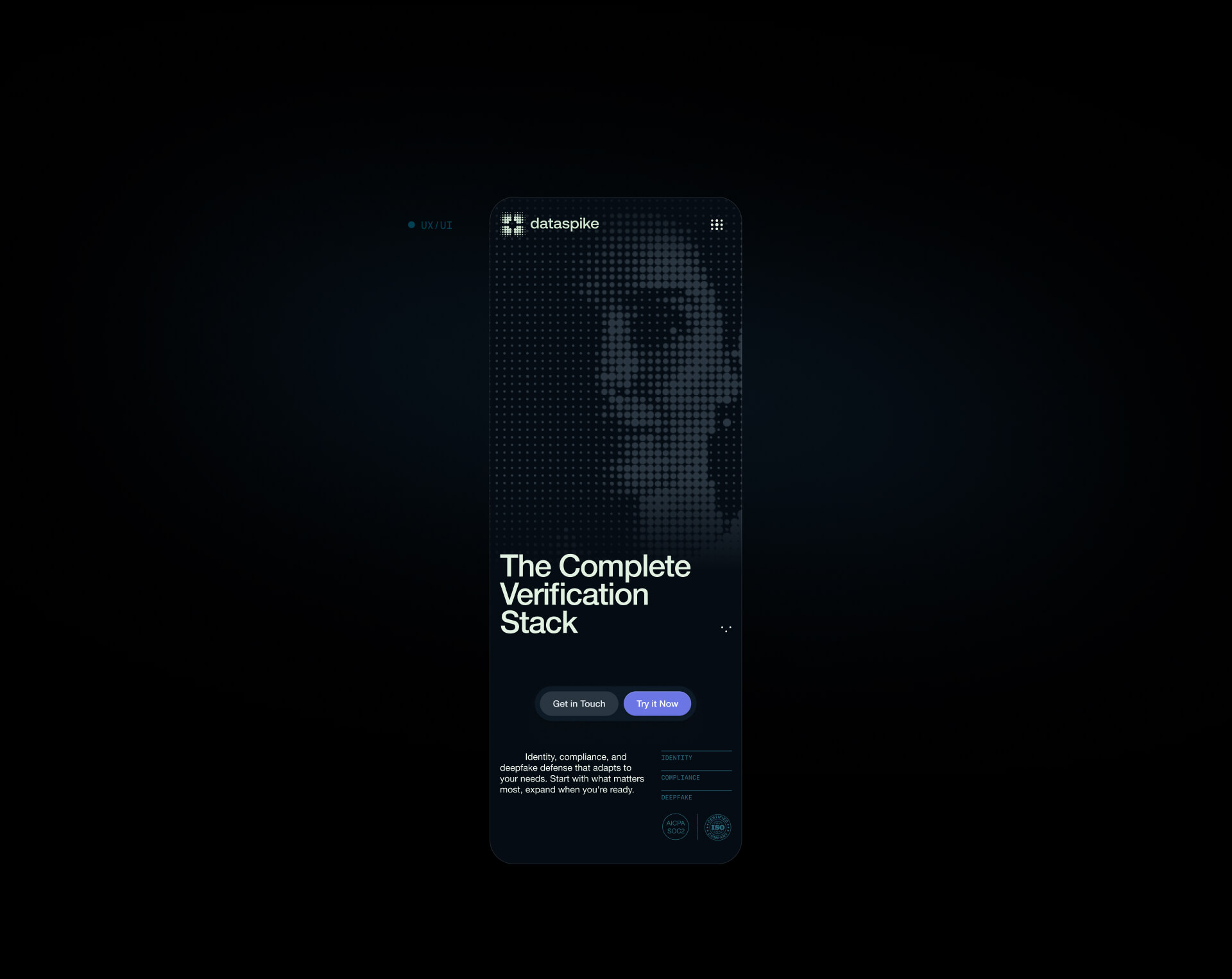 Dataspike. AI-Powered Risk Identification — Изображение №7 — Интерфейсы, Брендинг на Dprofile