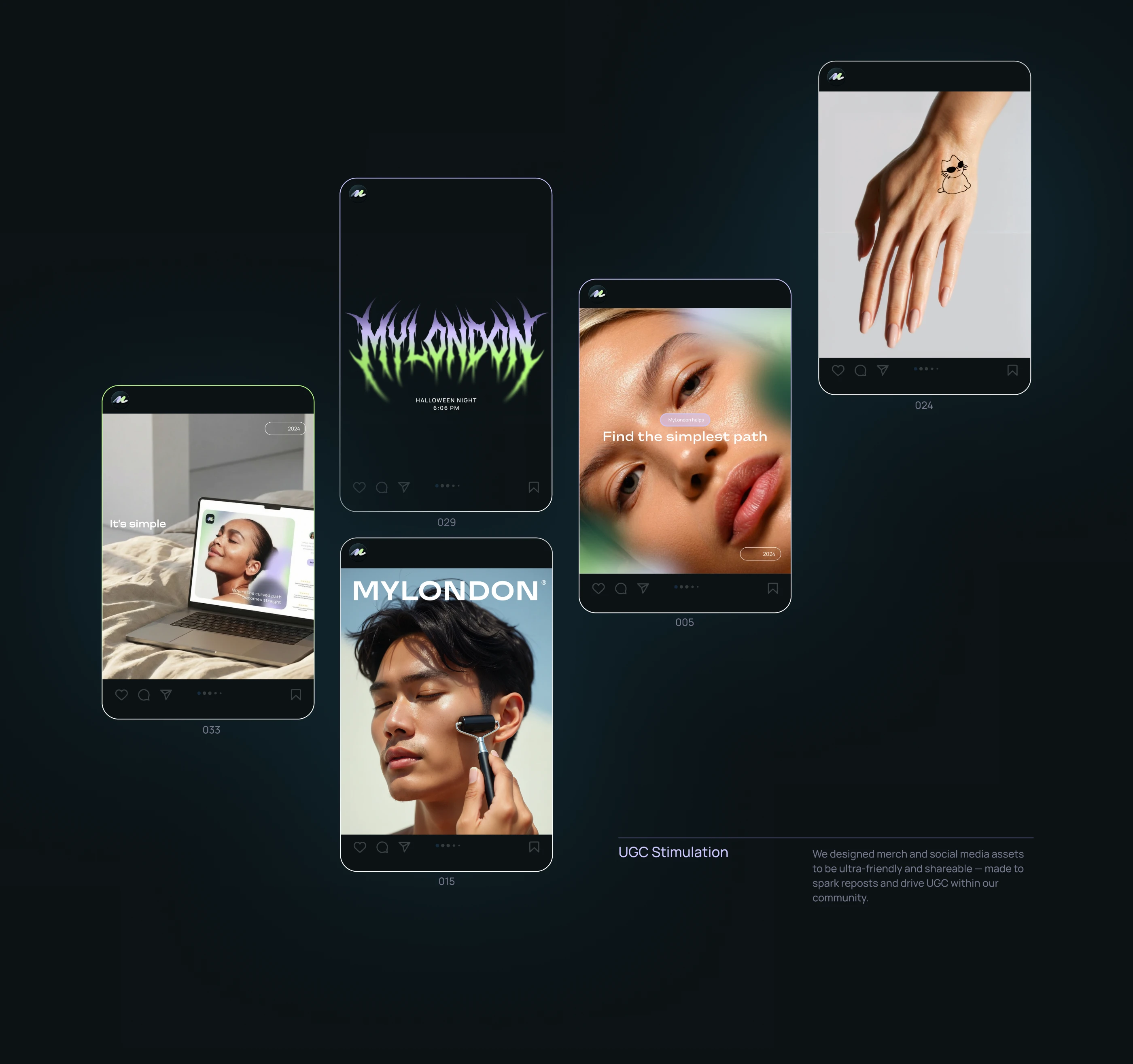 MYLONDON — Айдентика для бьюти-маркетплейса — Изображение №8 — Брендинг на Dprofile