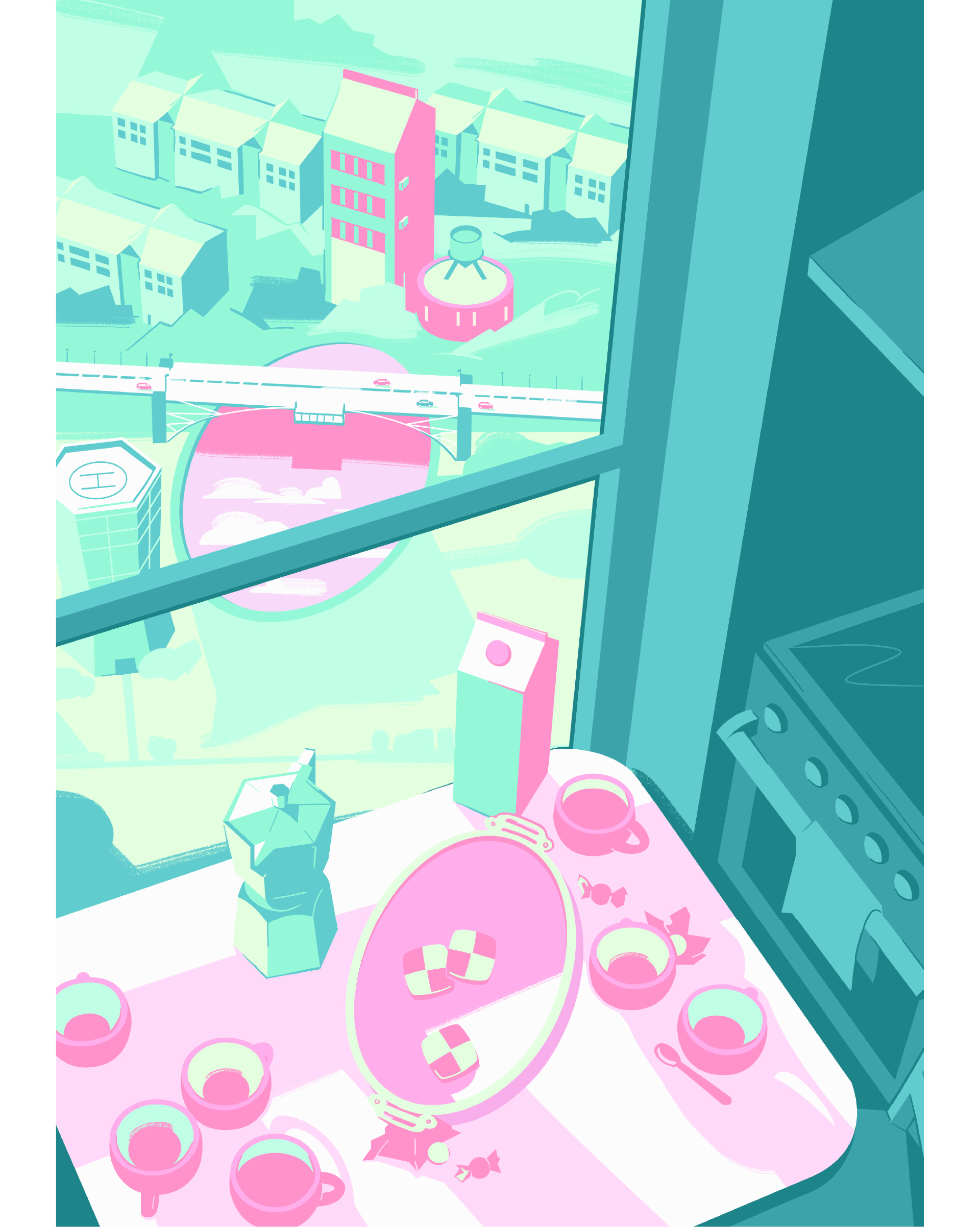 Иллюстрации к рассказу Крылья мастера — Изображение №4 — Иллюстрация, Графика на Dprofile