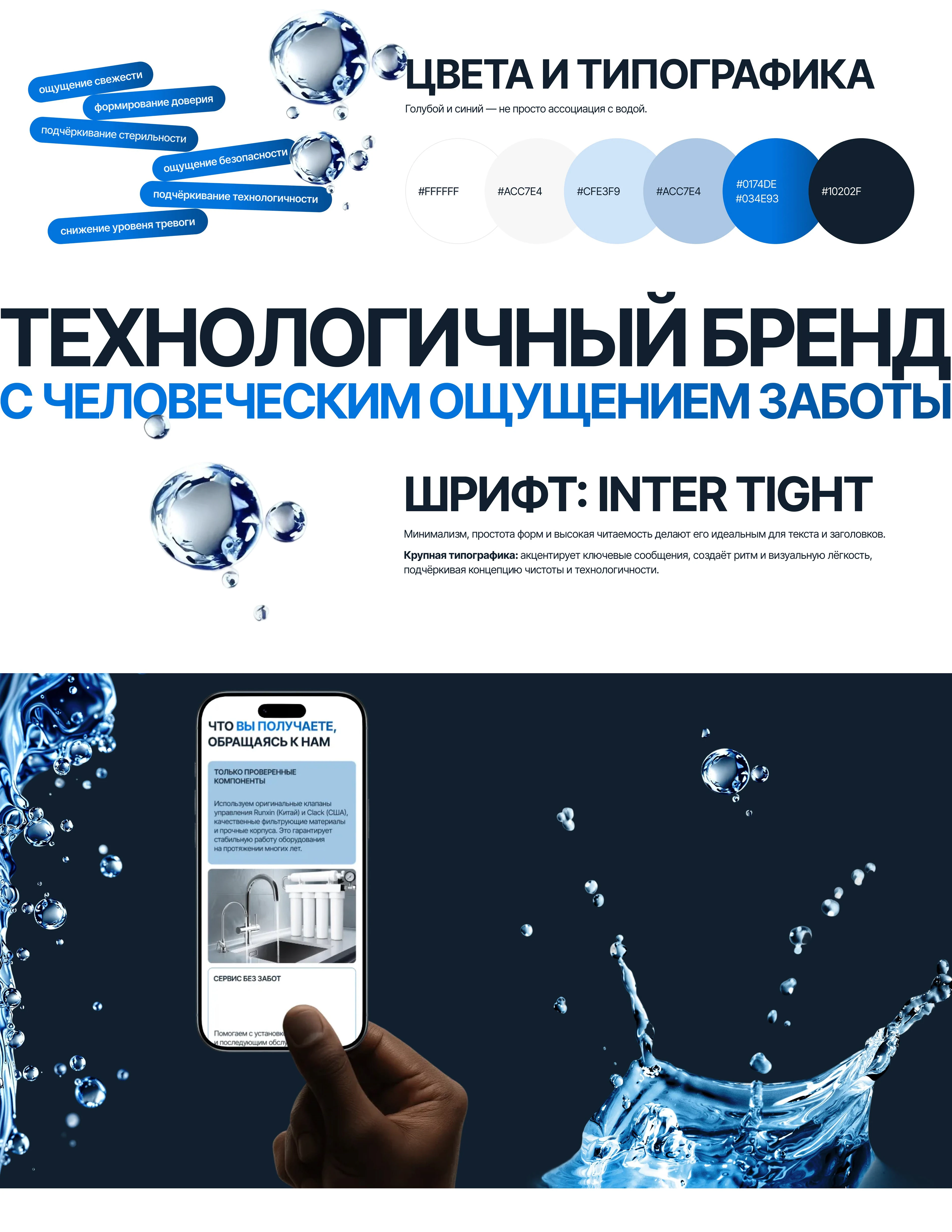 Дизайн сайта для компании по очистке воды — Изображение №5 — Интерфейсы на Dprofile