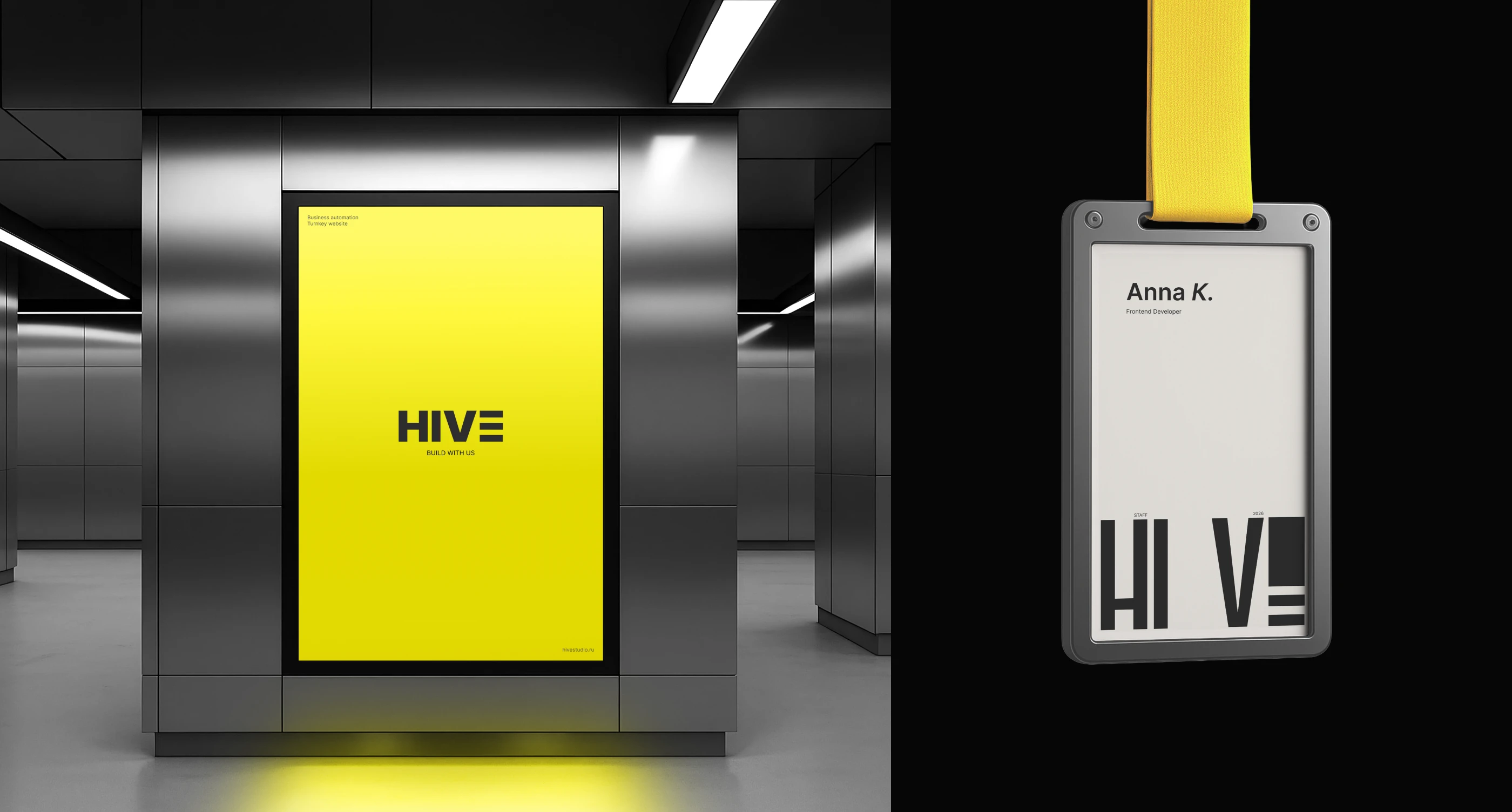 HIVE Studio — Brand Identity — Изображение №3 — Брендинг на Dprofile