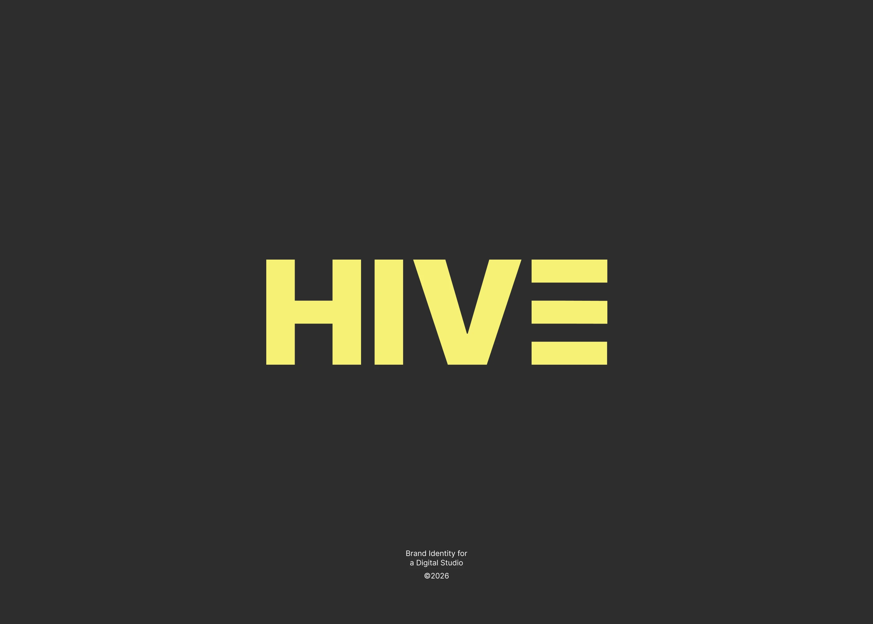 HIVE Studio — Brand Identity — Изображение №1 — Брендинг на Dprofile