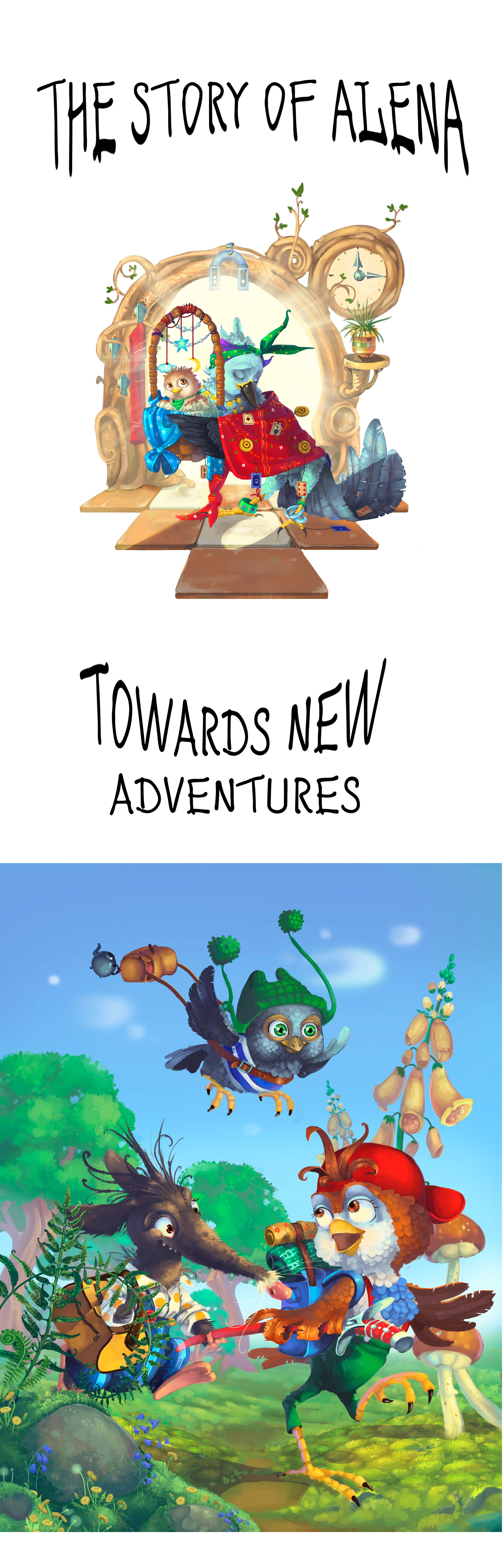 Необыкновенные приключения Воробья Крока и крысы Тресси — Изображение №21 — Иллюстрация на Dprofile