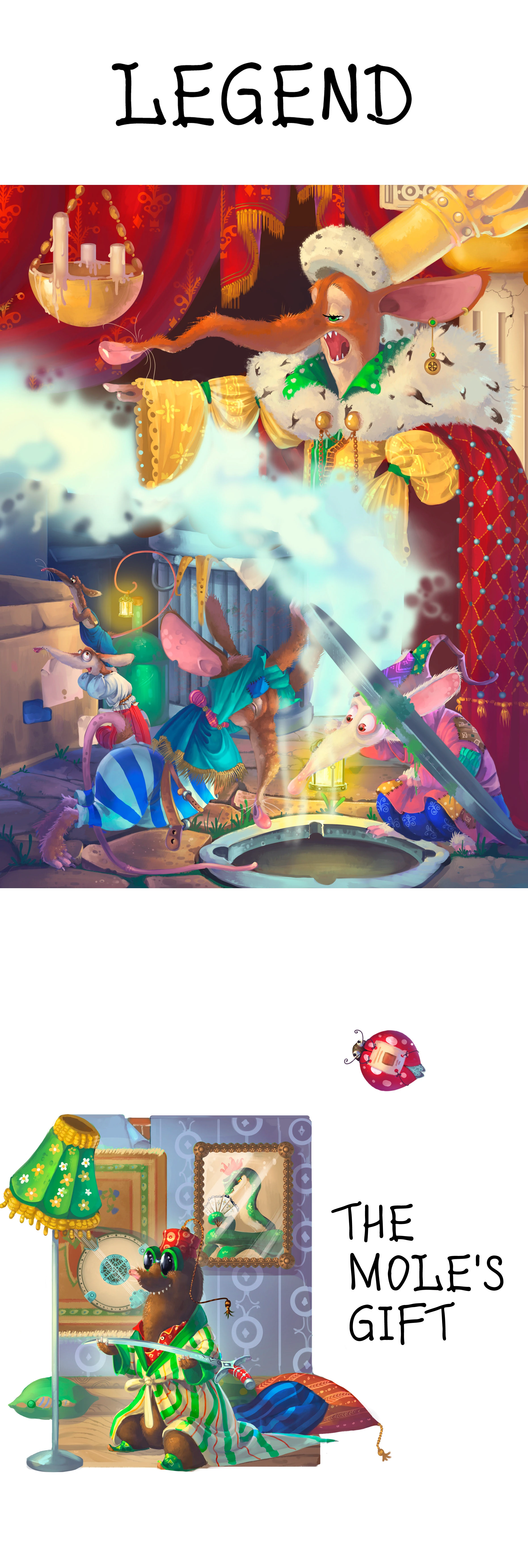 Необыкновенные приключения Воробья Крока и крысы Тресси — Изображение №11 — Иллюстрация на Dprofile