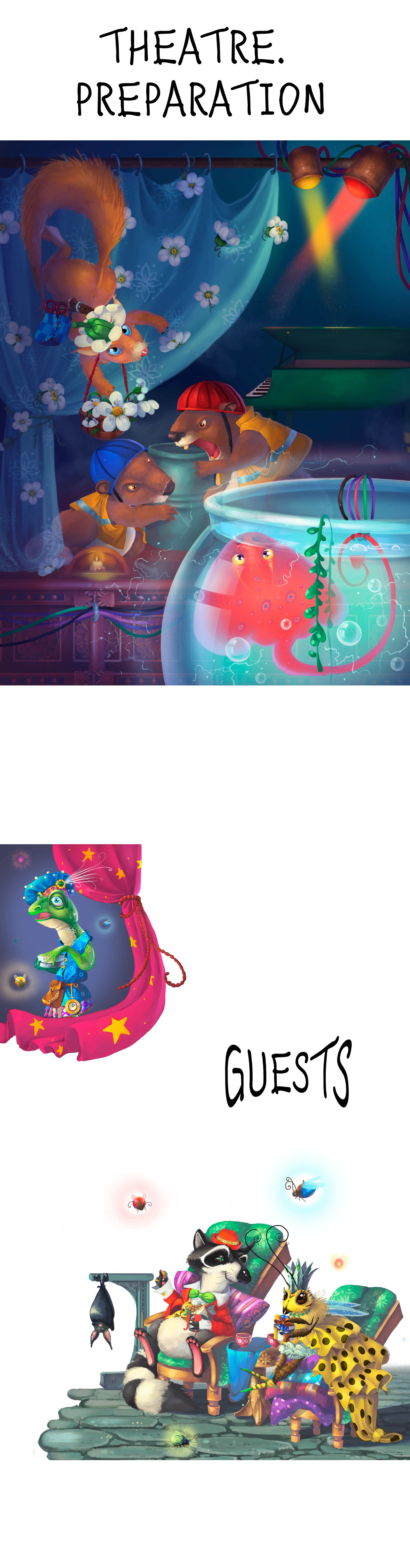 Необыкновенные приключения Воробья Крока и крысы Тресси — Изображение №16 — Иллюстрация на Dprofile