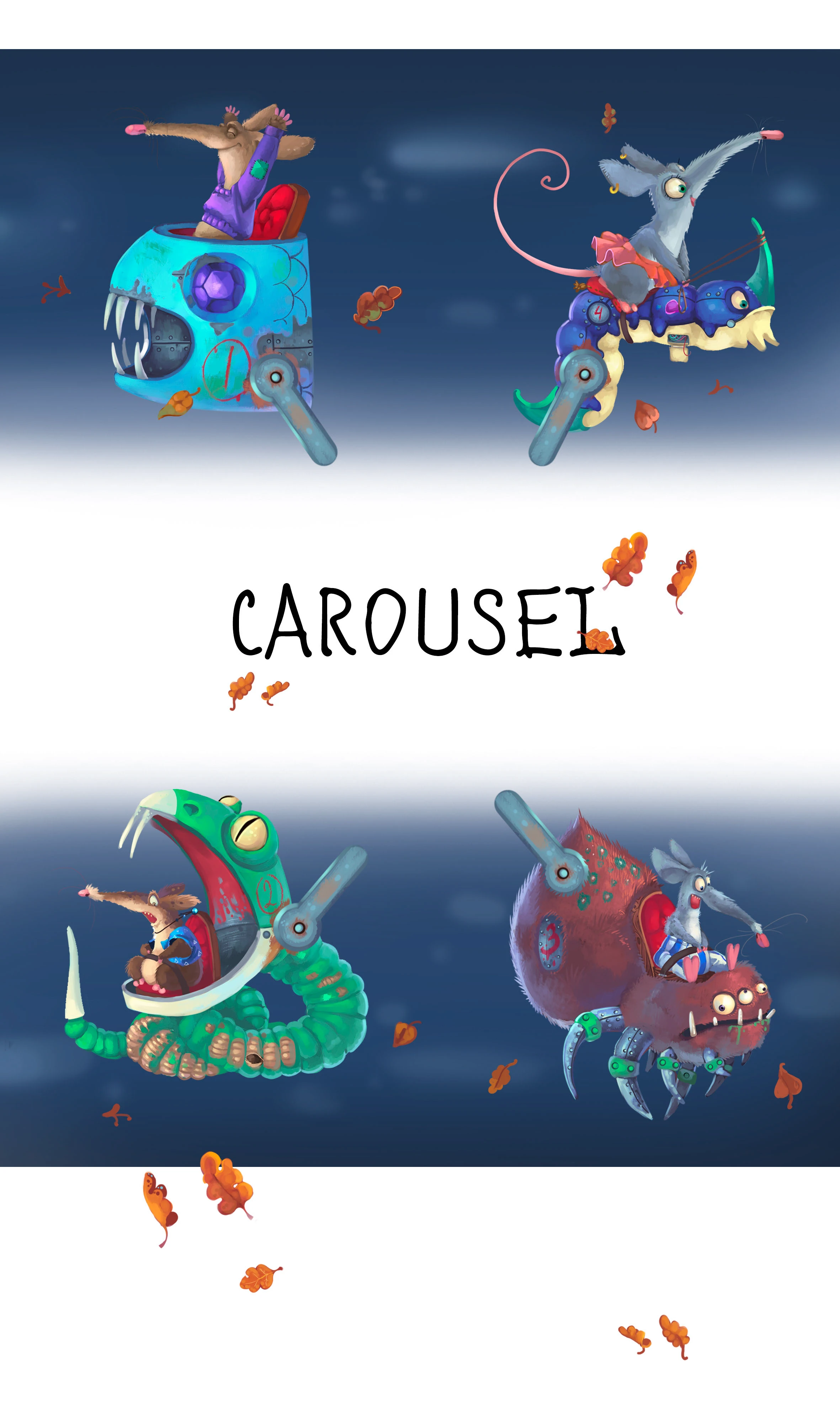 Необыкновенные приключения Воробья Крока и крысы Тресси — Изображение №13 — Иллюстрация на Dprofile