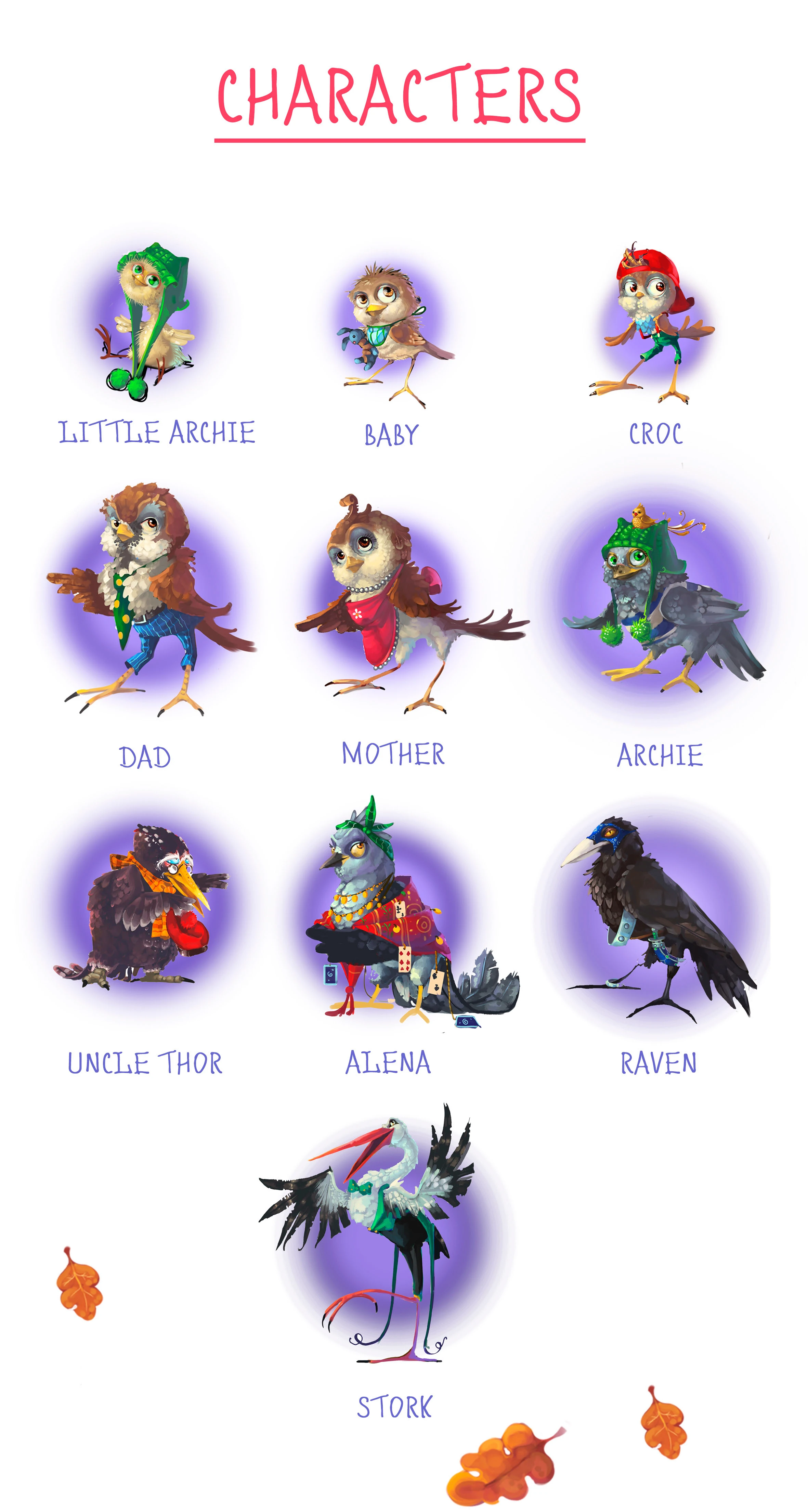 Необыкновенные приключения Воробья Крока и крысы Тресси — Изображение №2 — Иллюстрация на Dprofile