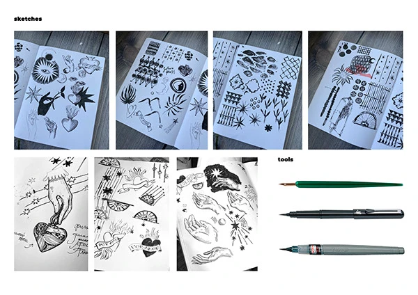 Иллюстрации для бренда одежды Misenscene — Изображение №5 — Иллюстрация, Графика на Dprofile