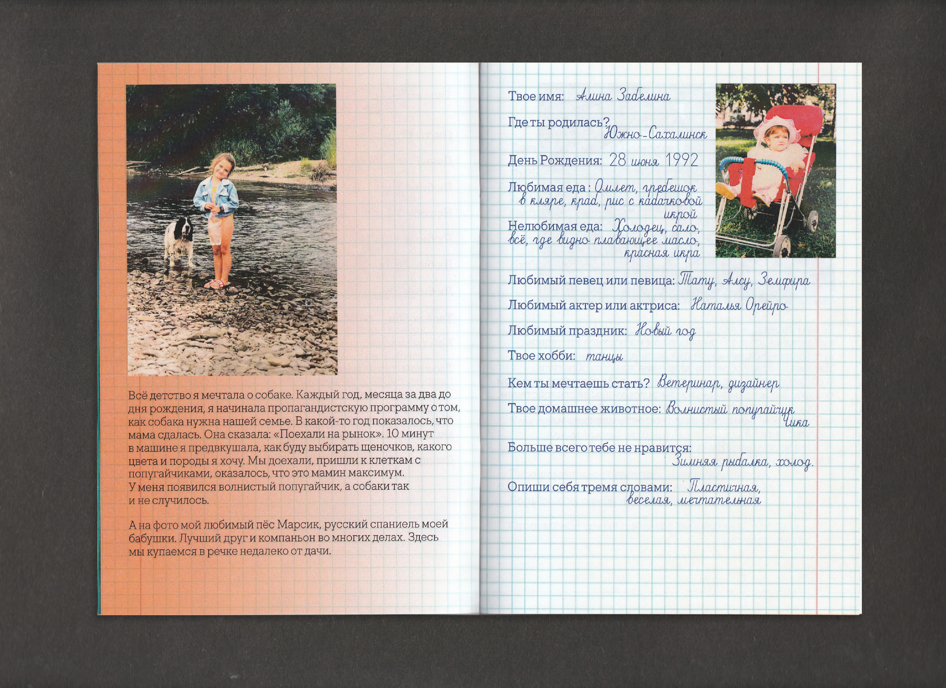 Зин "Анкета для друзей" — Изображение №17 — Графика на Dprofile