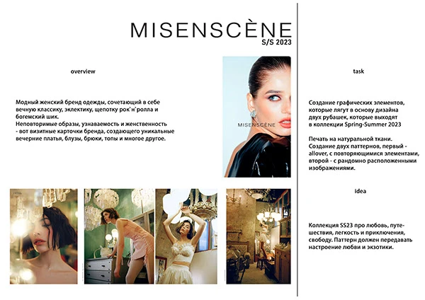 Иллюстрации для бренда одежды Misenscene — Изображение №2 — Иллюстрация, Графика на Dprofile