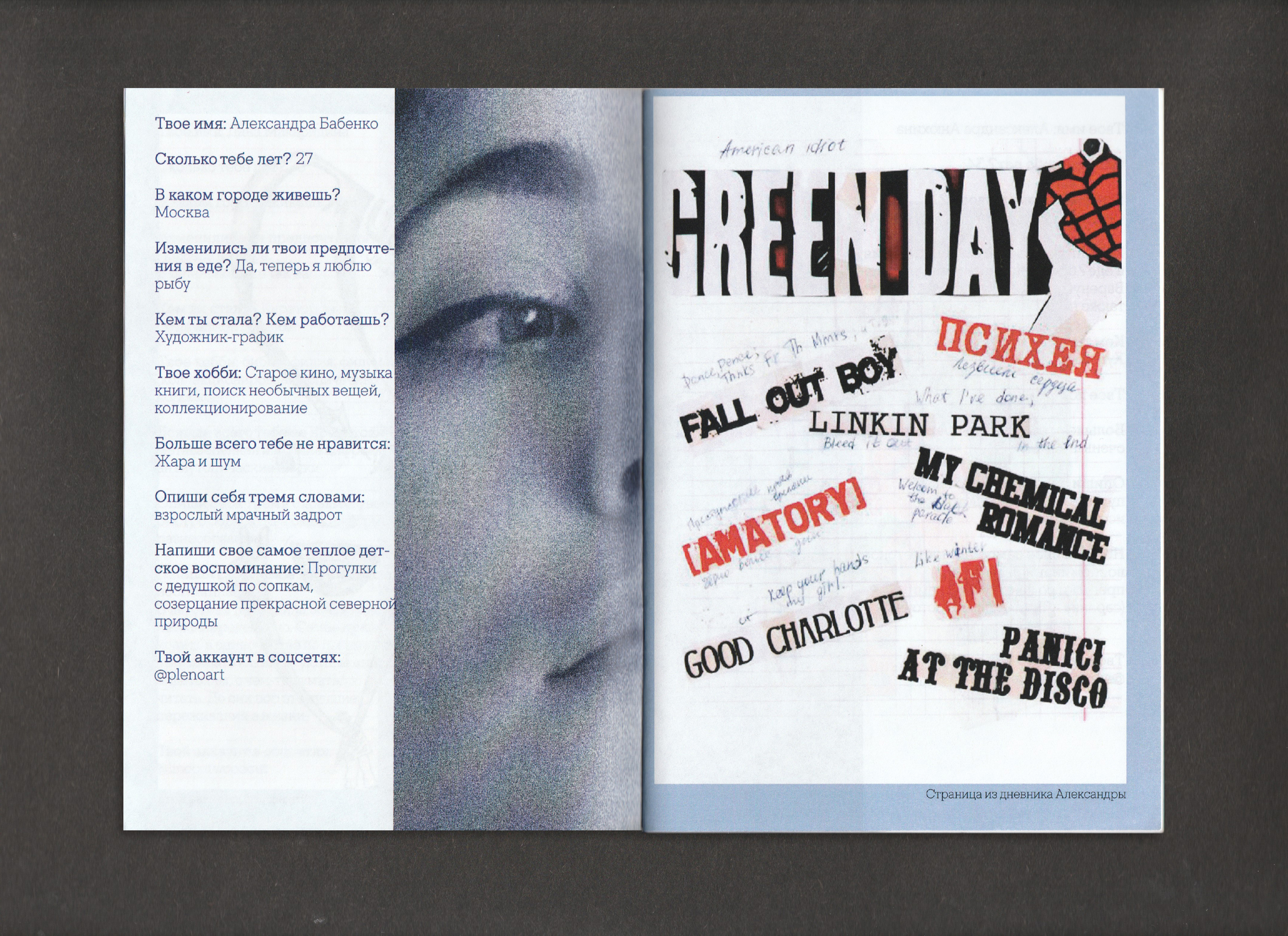 Зин "Анкета для друзей" — Изображение №25 — Графика на Dprofile