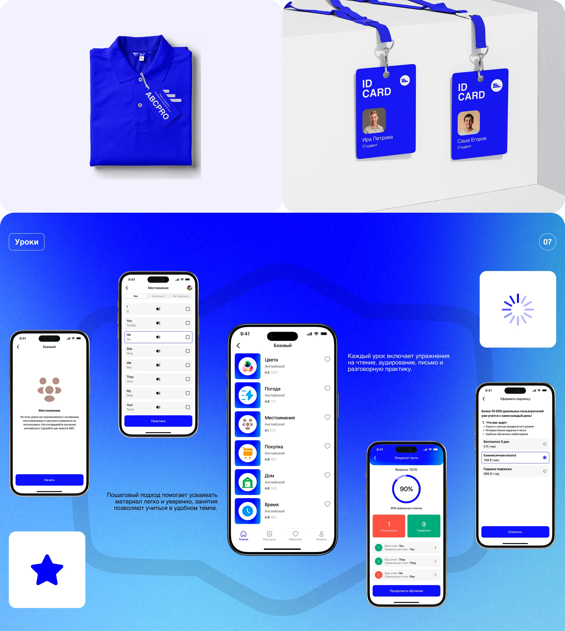 ProABC | Mobile app — Изображение №6 — Интерфейсы на Dprofile