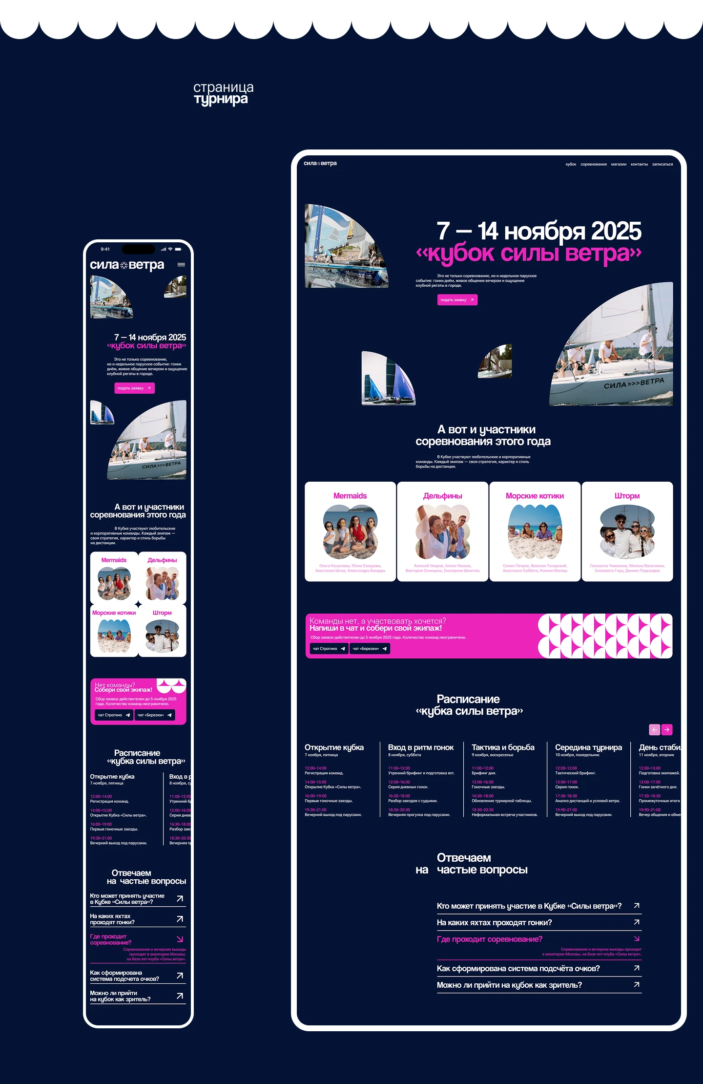 сила ветра — Изображение №3 — Интерфейсы, Брендинг на Dprofile