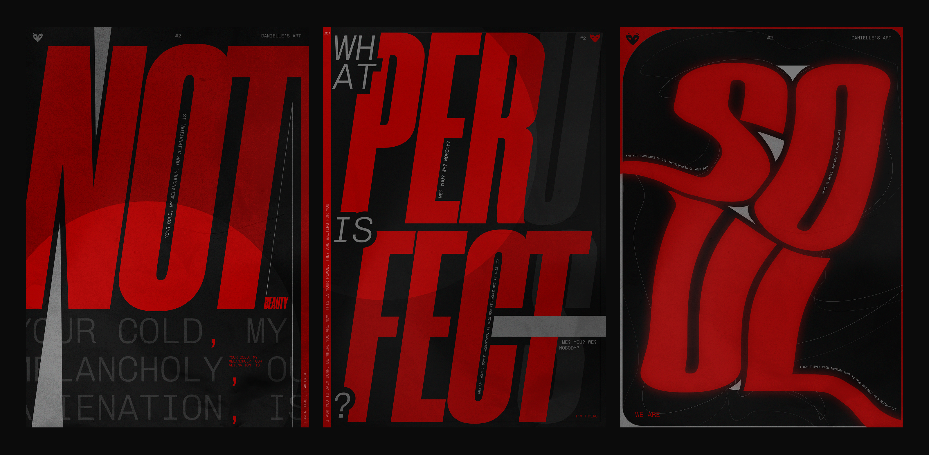 Poster collection | typography posters — Изображение №2 — Графика на Dprofile