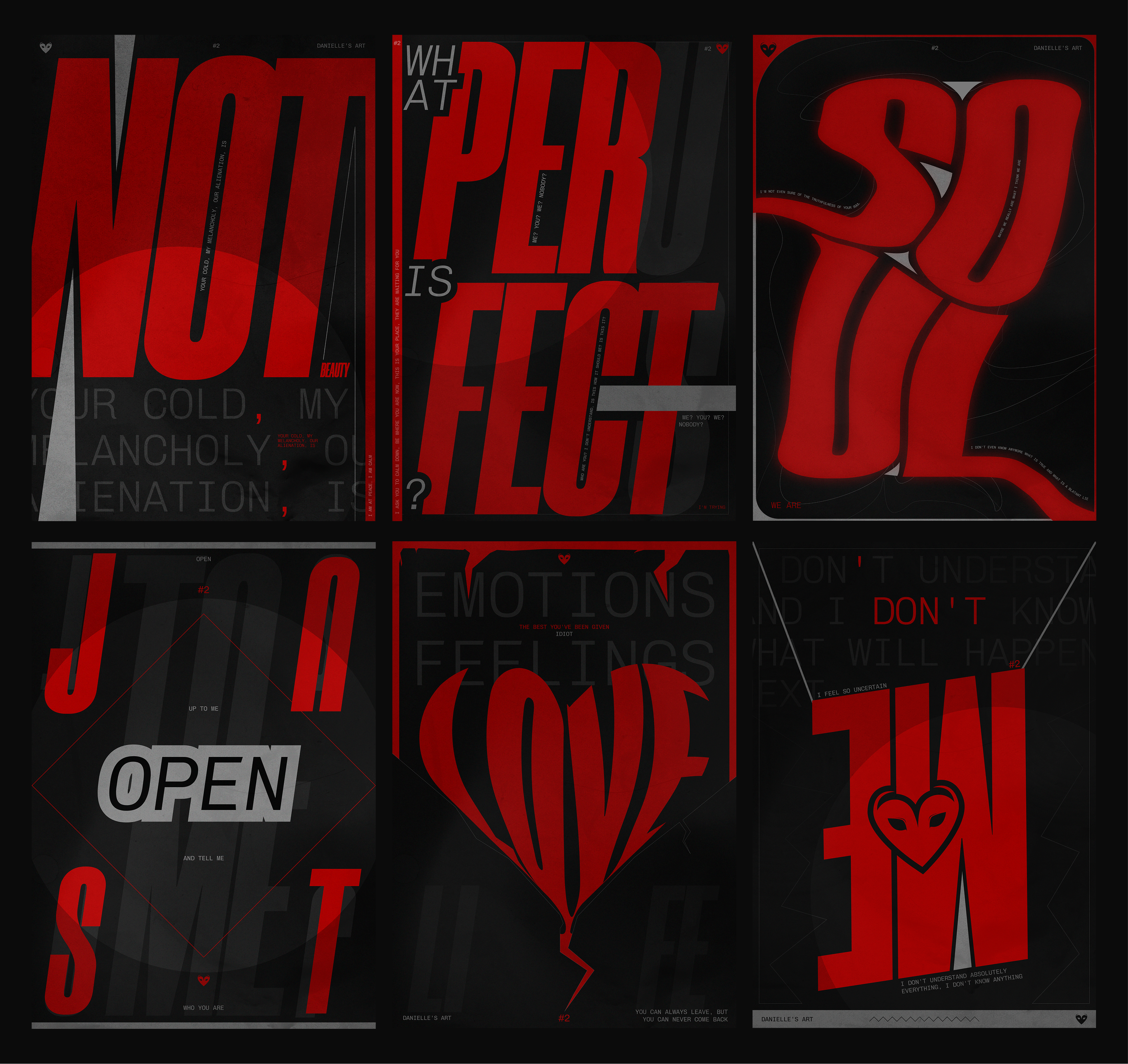 Poster collection | typography posters — Изображение №12 — Графика на Dprofile