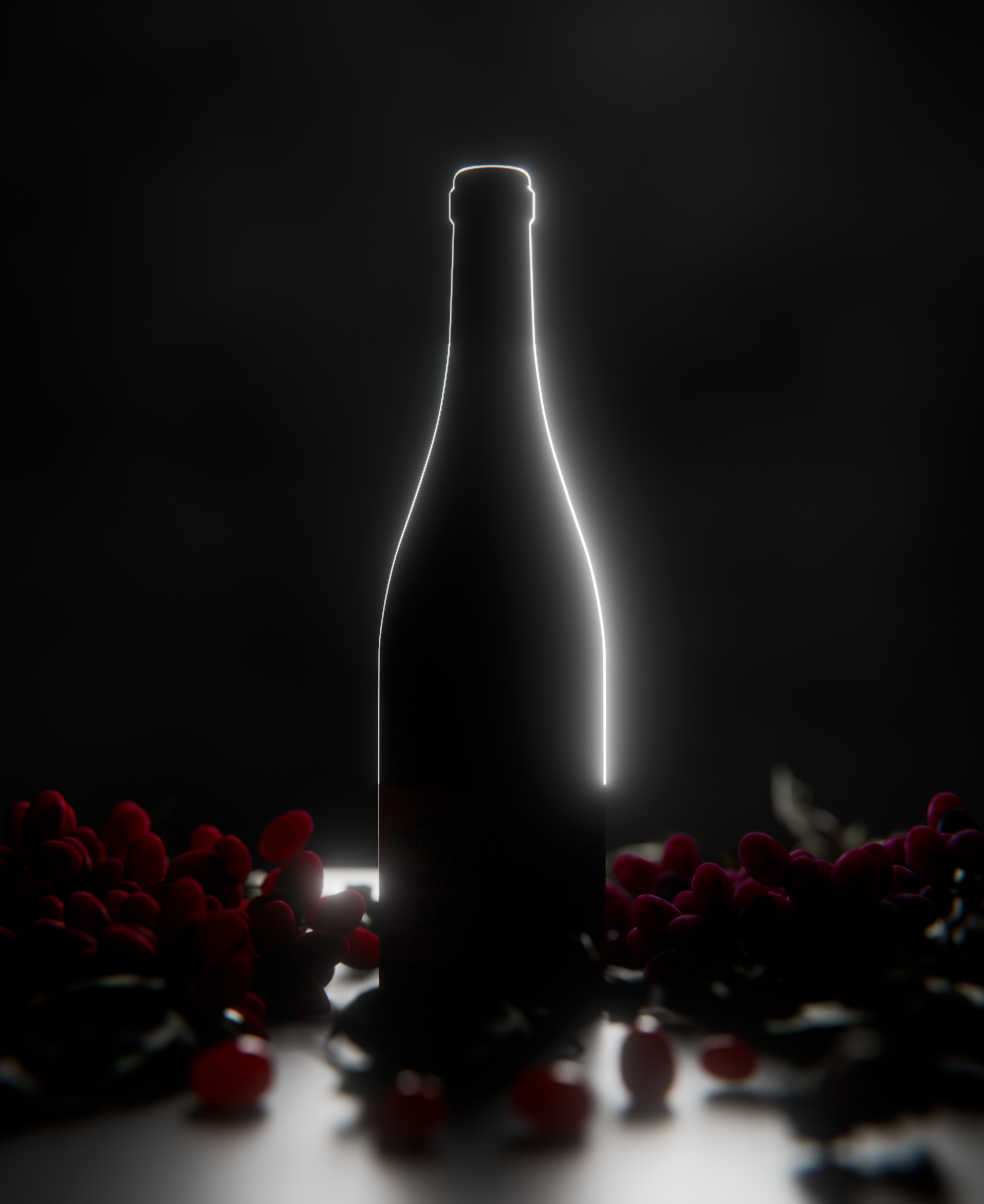 Les Vignes du Vent | 3D-визуализация вина и симуляция жидкости — Изображение №5 — 3D, Анимация на Dprofile