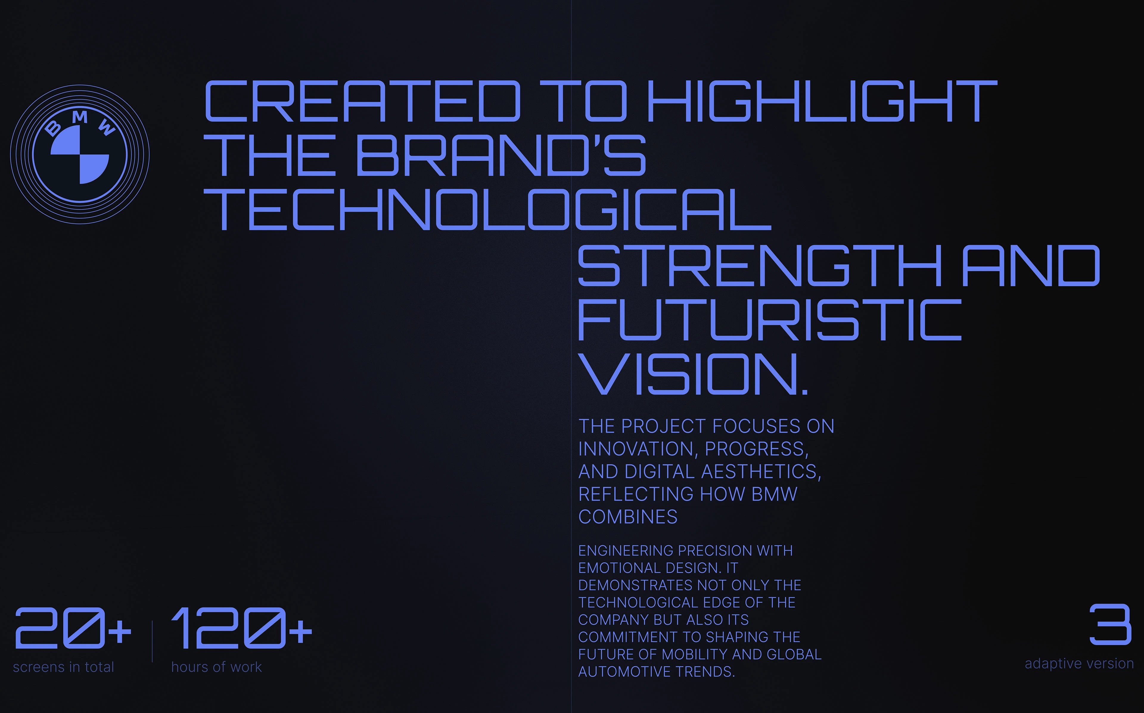 BMW | Corporate website — Изображение №2 — Интерфейсы, Графика на Dprofile