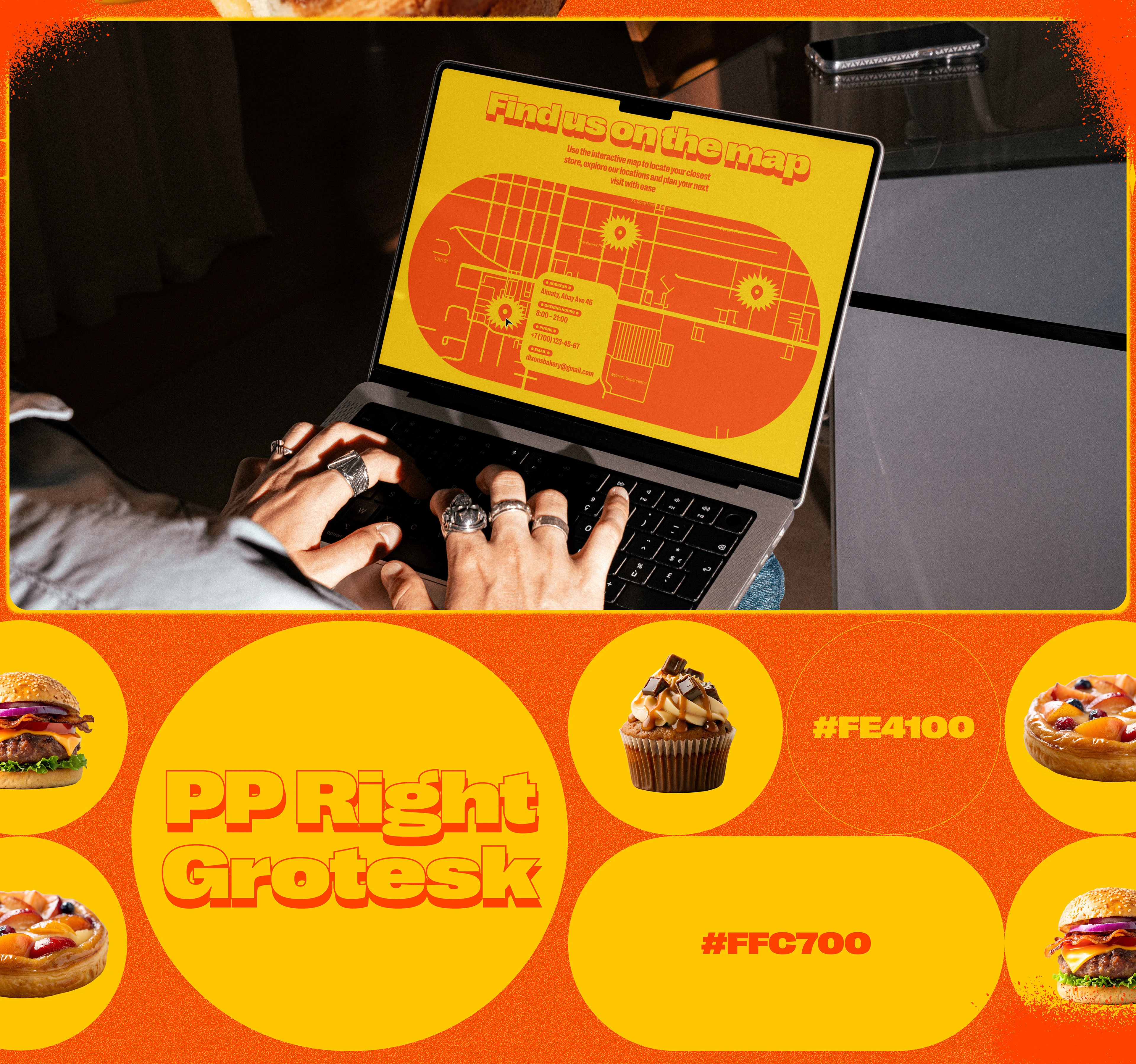 STREET BAKERY - fastfood website — Изображение №9 — Интерфейсы, Брендинг на Dprofile