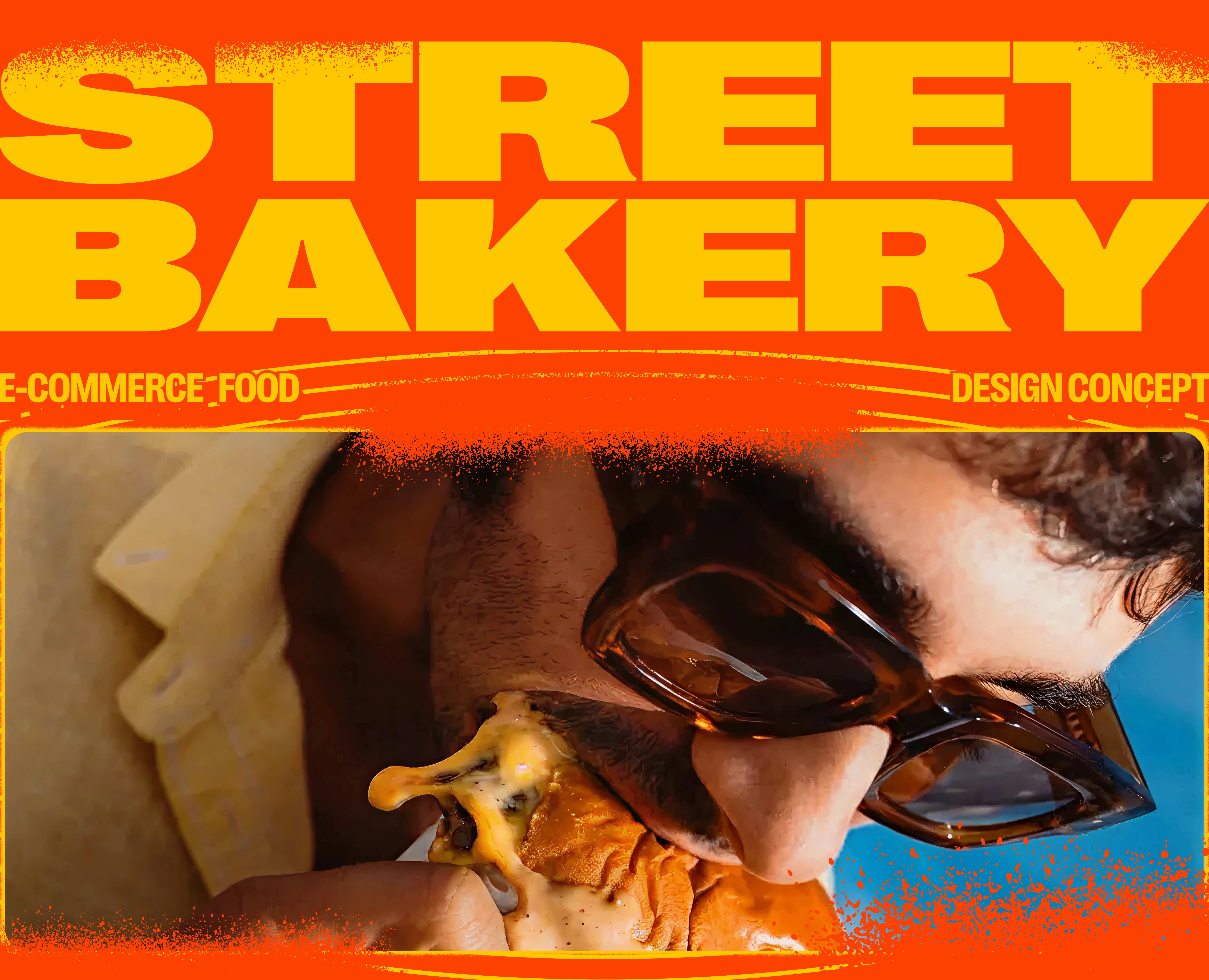 STREET BAKERY - fastfood website — Интерфейсы, Брендинг на Dprofile